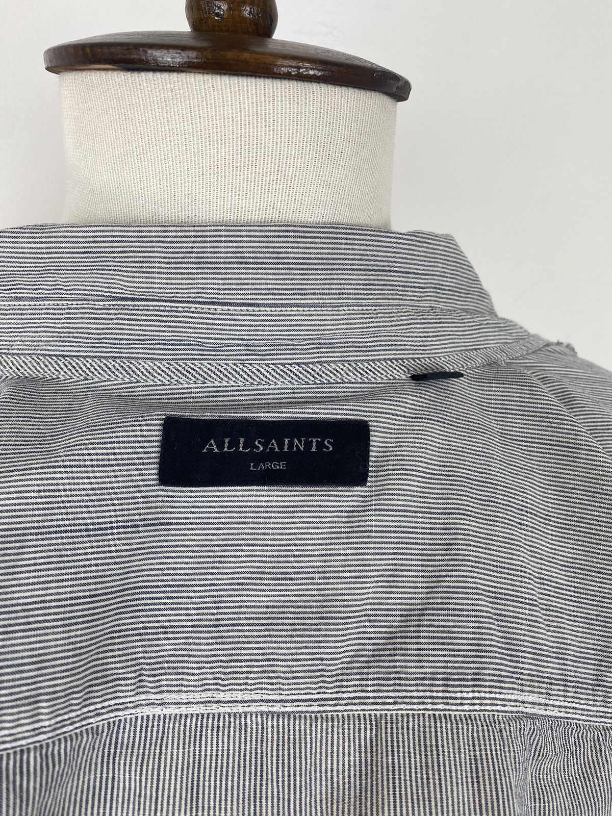 Allsaints Men’s Allsaints Bedford Long Sleeve Shirt size L Size US L / EU 52-54 / 3 - 6 Thumbnail