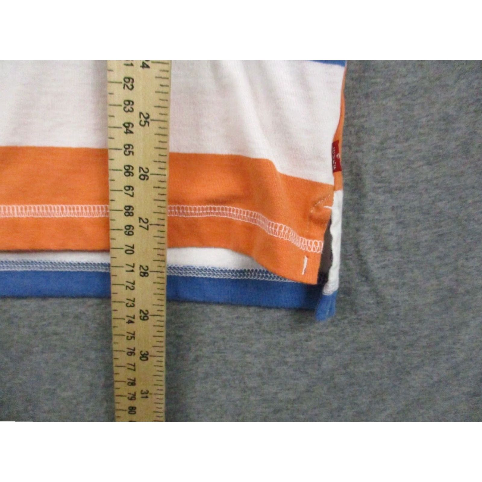 Levi's Levi's Logo Shirt Medium Men's Multicolor Striped Short Sleeve T-Shirt Size US M / EU 48-50 / 2 - 6 Thumbnail