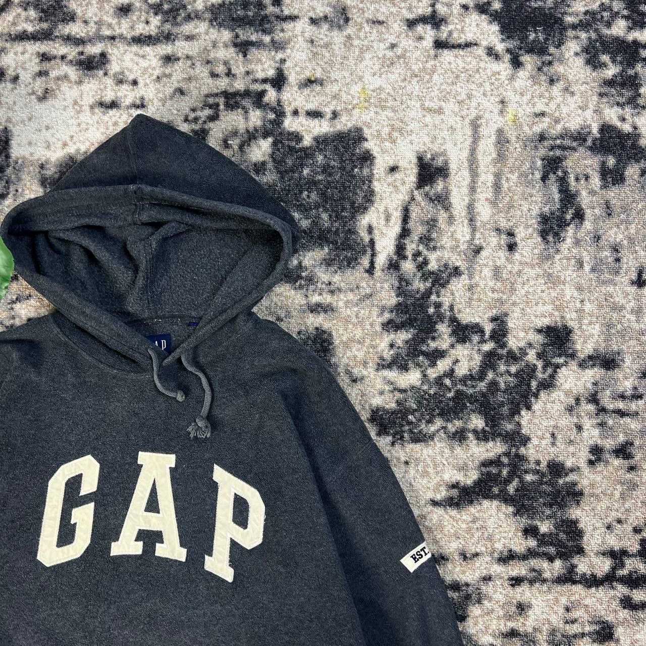 Gap Gap Vintage Y2K Big Logo Oversized Fit Fleece Hoodie Size US XL / EU 56 / 4 - 2 Thumbnail