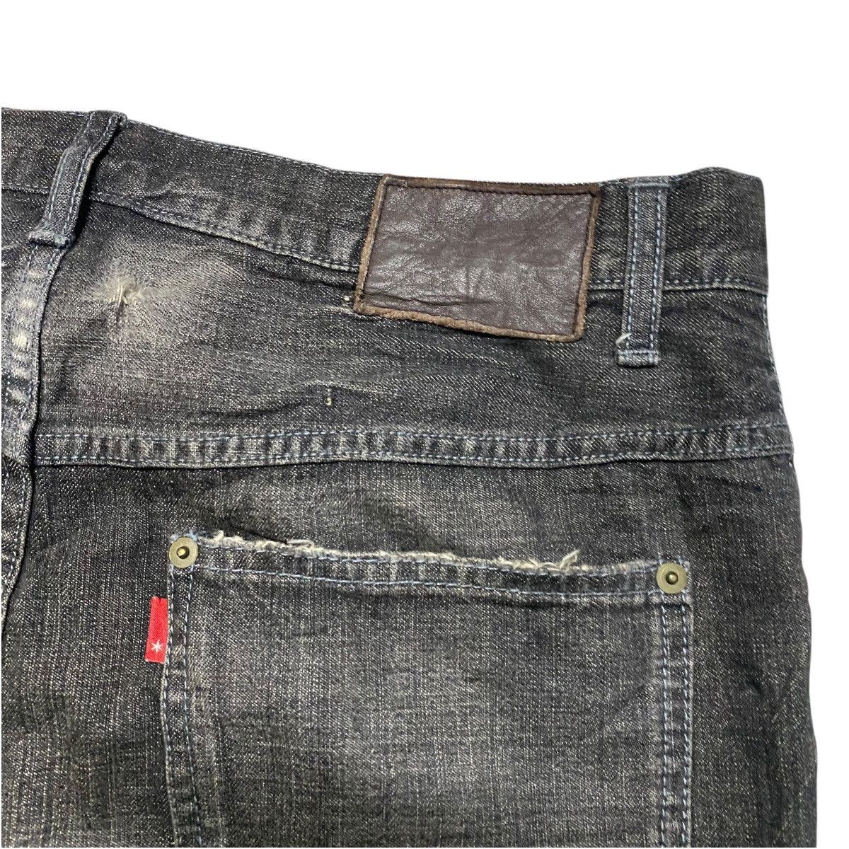 Engineered Garments COOTIE Black Distressed Denim Jeans Size US 36 / EU 52 - 13 Thumbnail