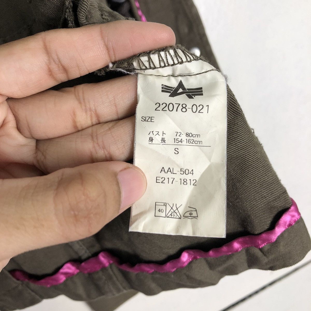 Japanese Brand 🔥Vtg Biket Jacket Bondage Alpha Industries USA Cargo Pocket Size US S / EU 44-46 / 1 - 18 Thumbnail