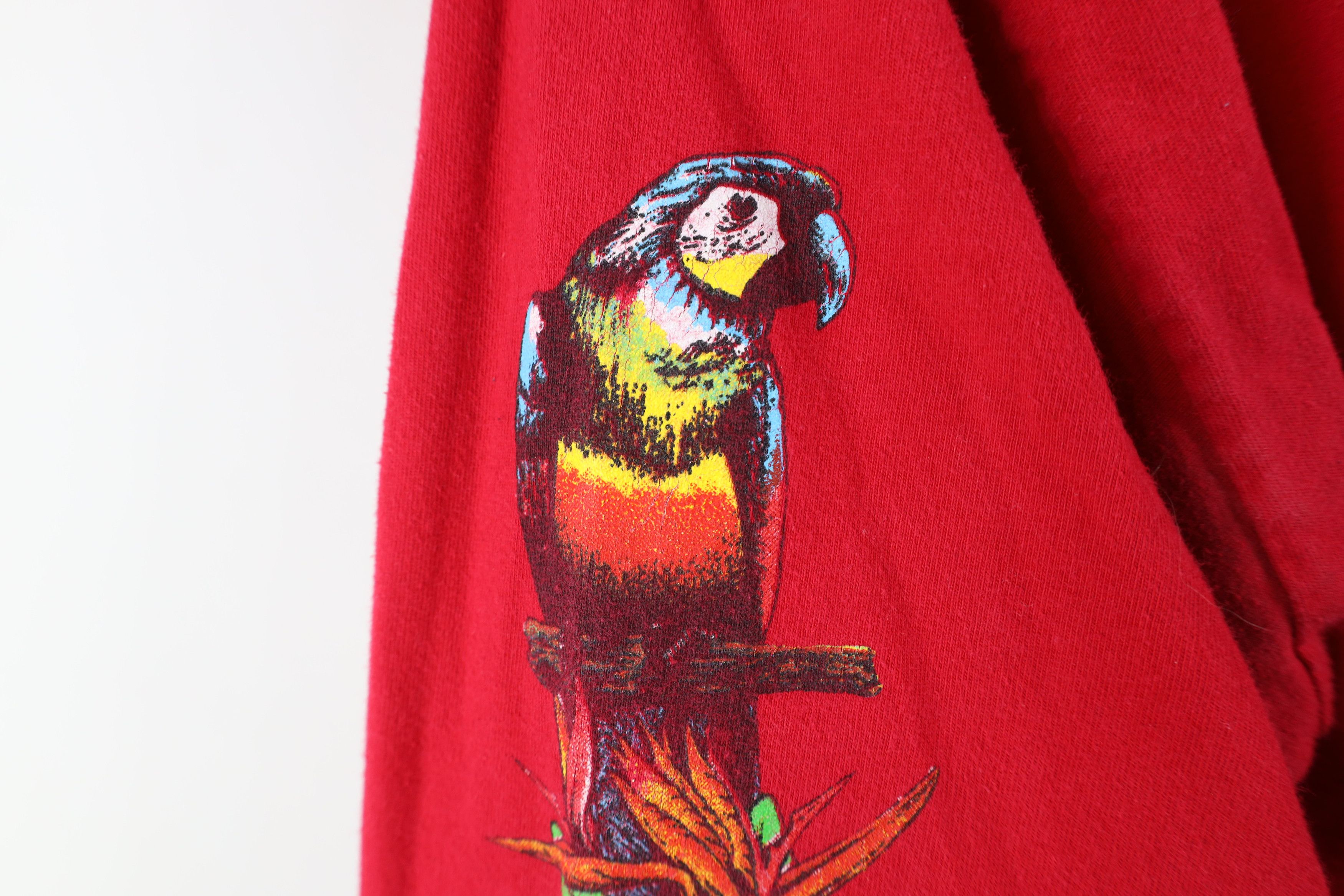 Ron Jon Surf Shop Vintage Y2K Ron Jon Surf Shop Flower Long Sleeve T-Shirt Red Size US M / EU 48-50 / 2 - 8 Thumbnail