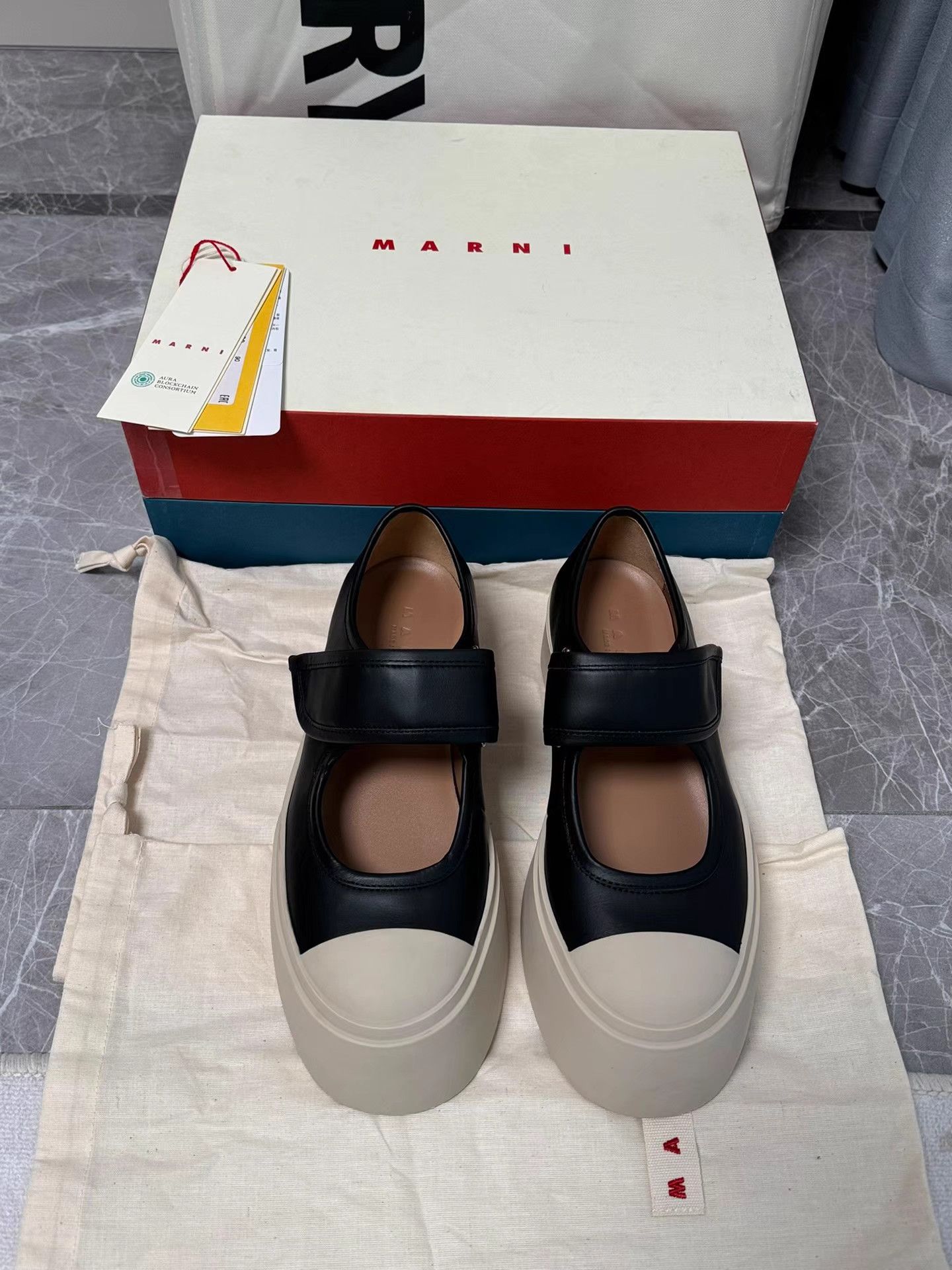 Marni Marni Velcro Strap Big Toe Shoes K6 Size US 8 / IT 38 - 2 Thumbnail