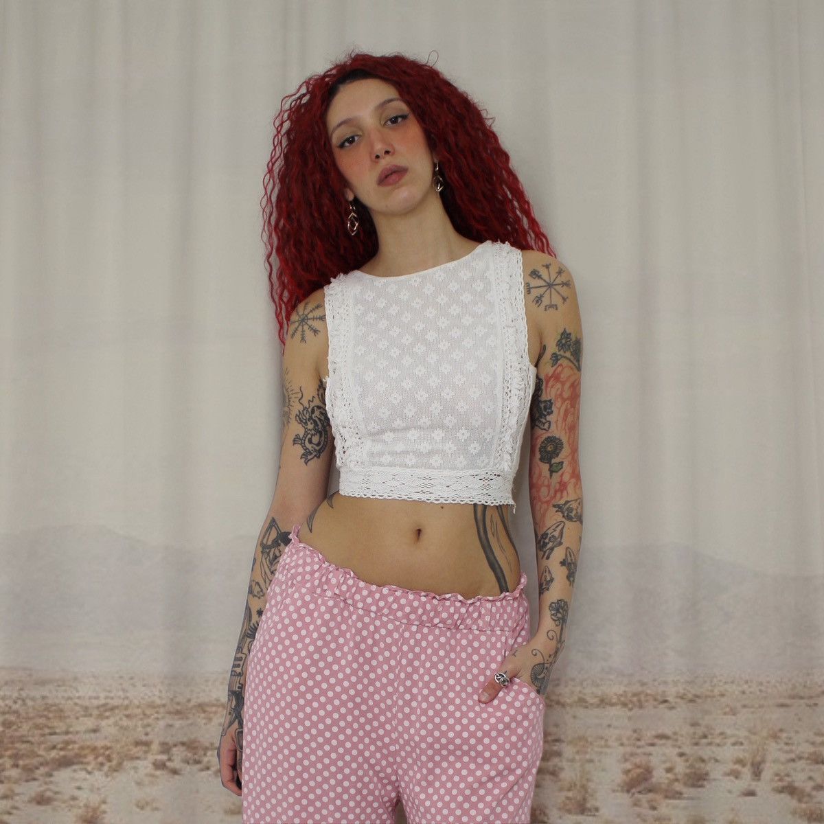 Other 🐚WHITE LACE TOP🐚 Size S / US 4 / IT 40 - 1 Thumbnail