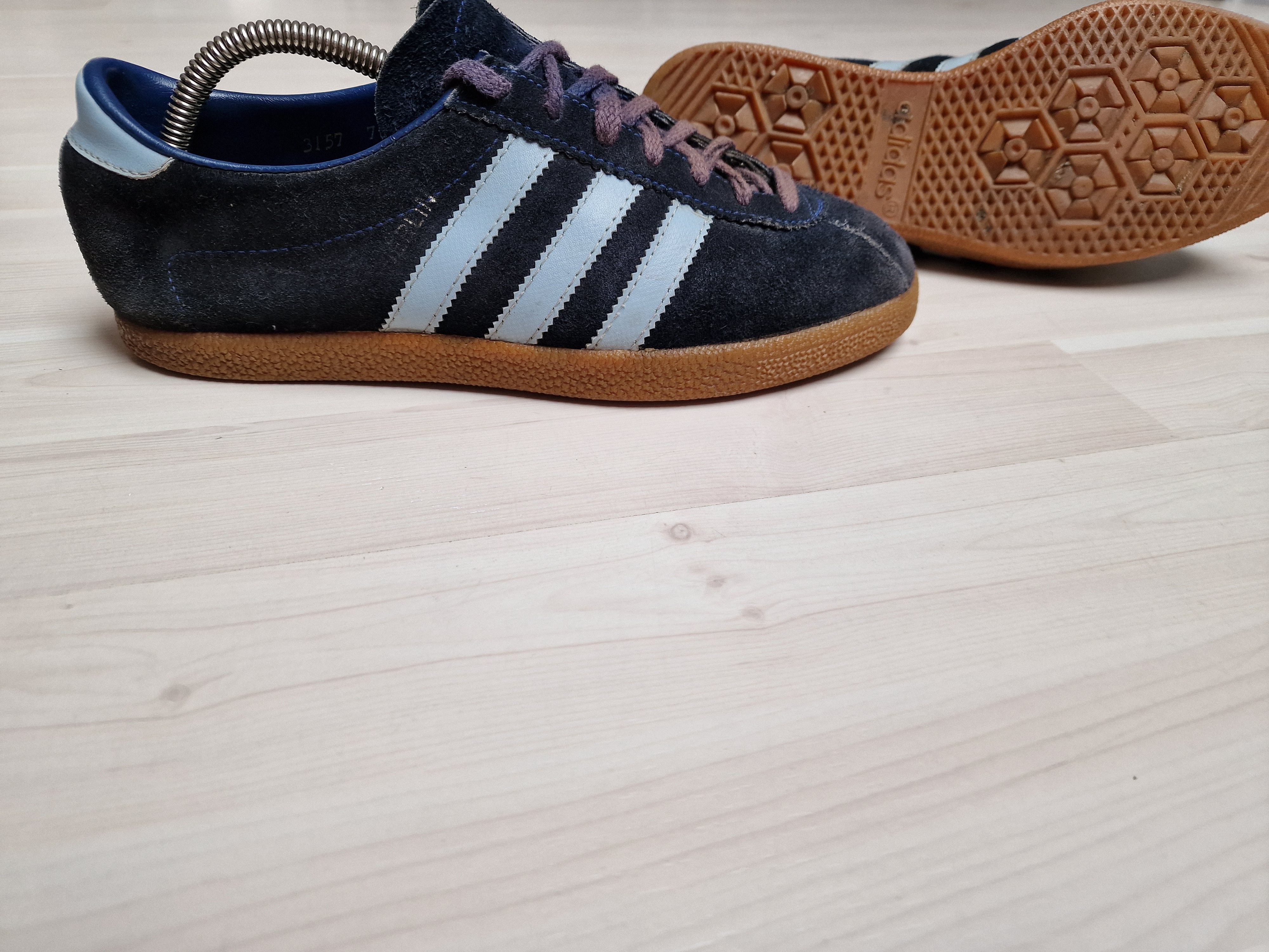 Adidas ADIDAS BERLIN Yugoslavia 3157 Navy Blue Vintage OG 70s 80s Size US 8 / EU 41 - 5 Thumbnail