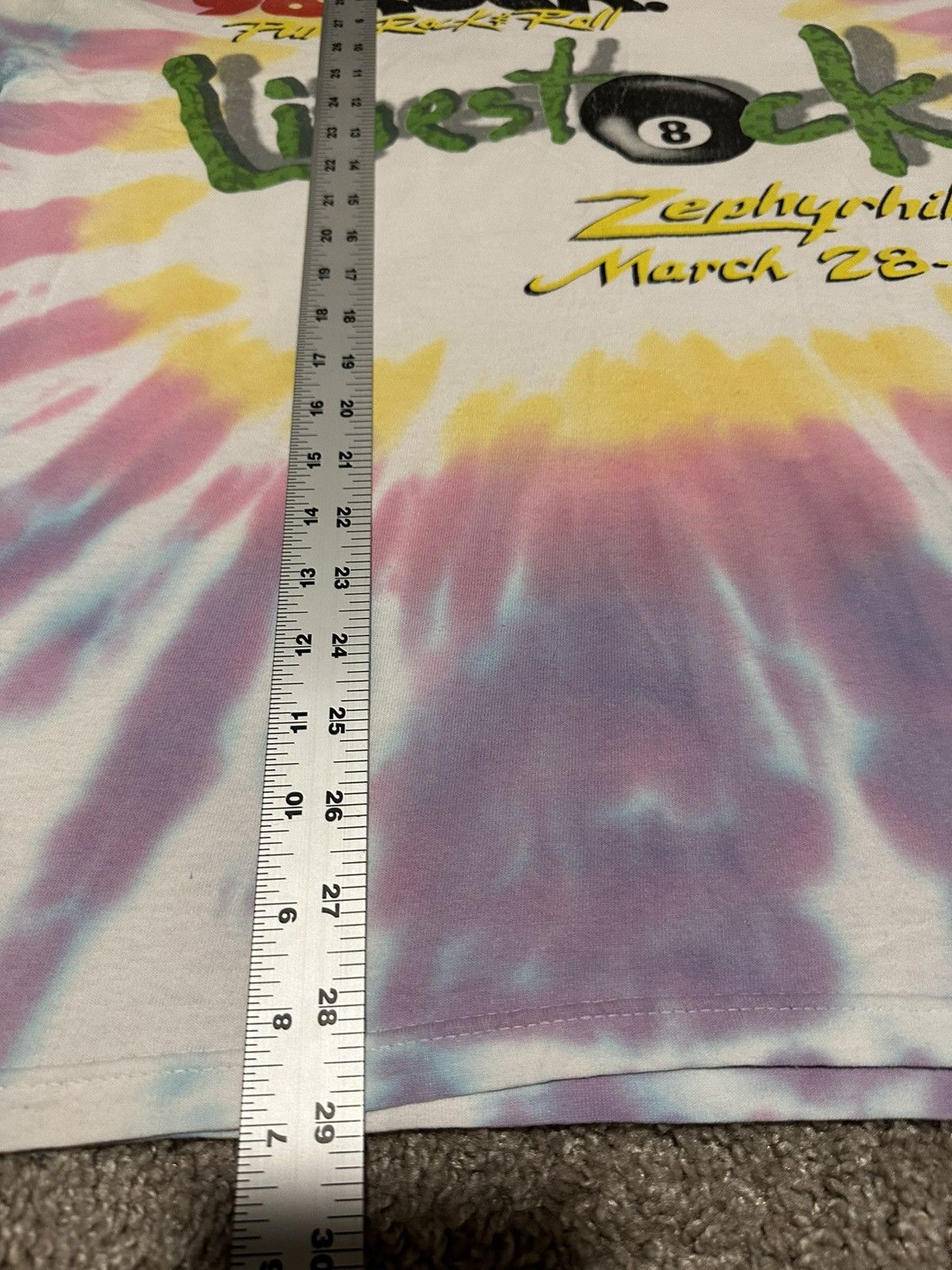 Vintage Vintage Livestock 1998 Concert T Shirt Size Xl Limp Bizkit Size US XL / EU 56 / 4 - 6 Thumbnail