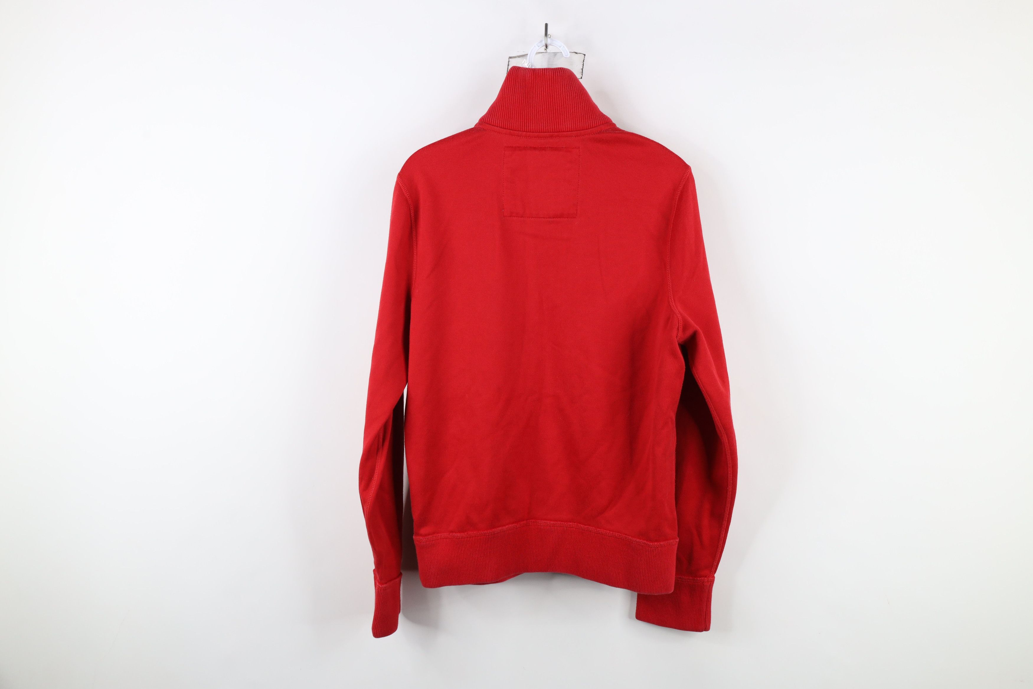 Abercrombie & Fitch × Vintage Vintage Y2K 90s Abercrombie & Fitch Half Zip Sweater Red Size US S / EU 44-46 / 1 - 9 Thumbnail