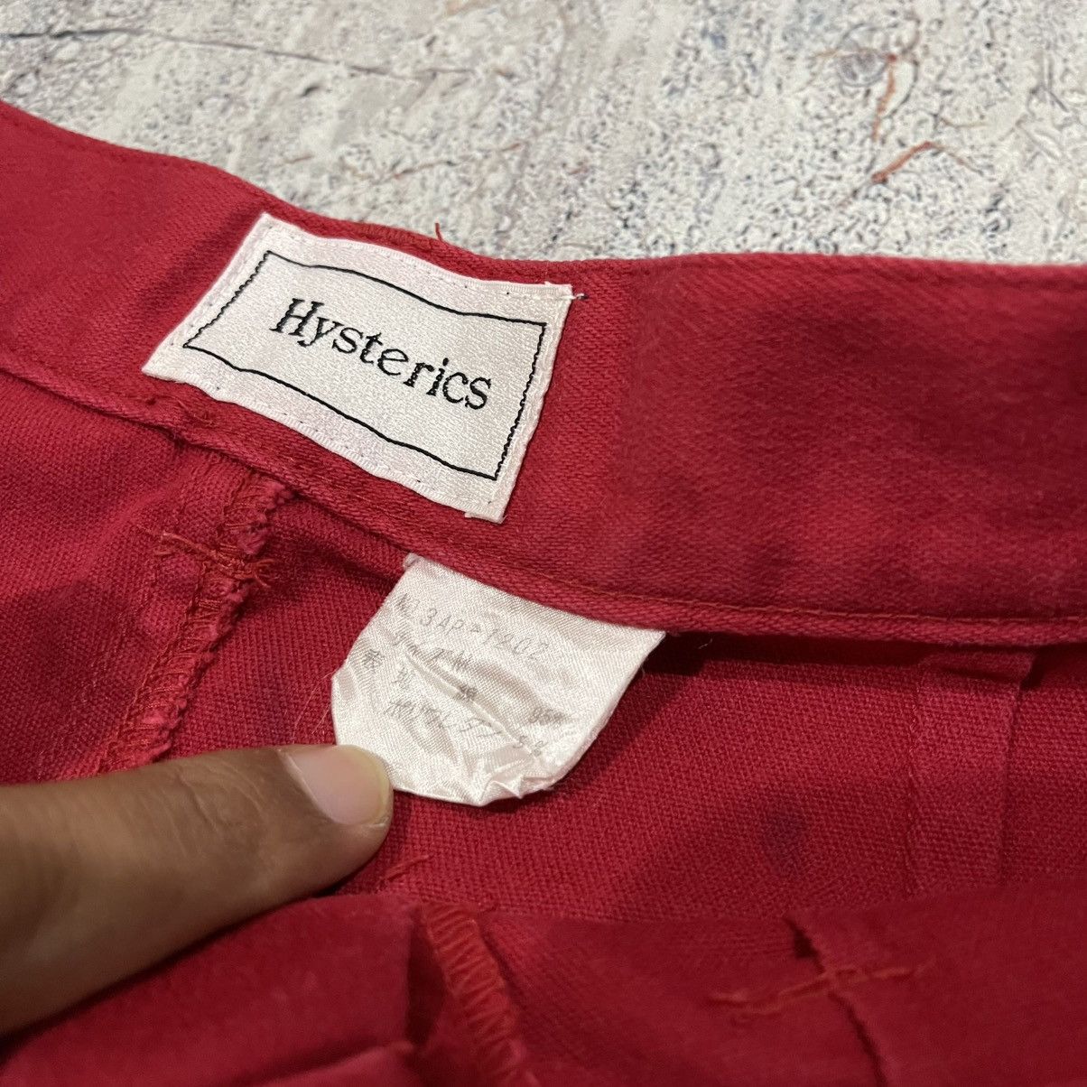 Hysteric Glamour Hysteric glamour double pocket flare pants Size US 26 / EU 42 - 6 Thumbnail