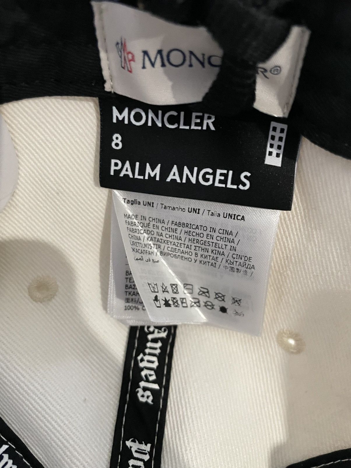 Moncler × Palm Angels Moncler Genius x Palm Angels Palm Baseball Cap Size ONE SIZE - 5 Thumbnail