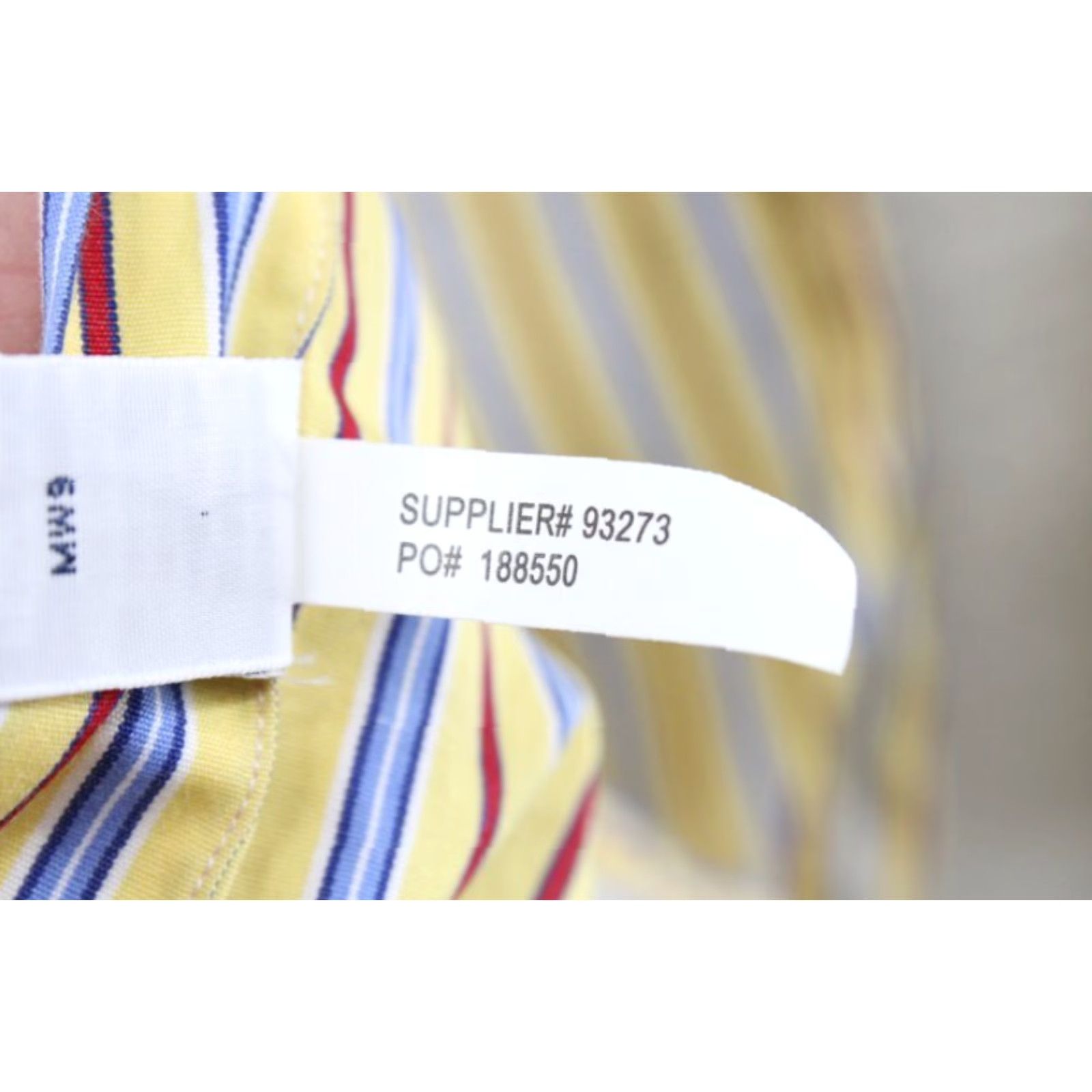 Ralph Lauren VINTAGE Ralph Lauren Classic Fit Long Sleeve Shirt Mens M Yellow Striped Button-Down Casual Dress Shirt Size US M / EU 48-50 / 2 - 7 Thumbnail