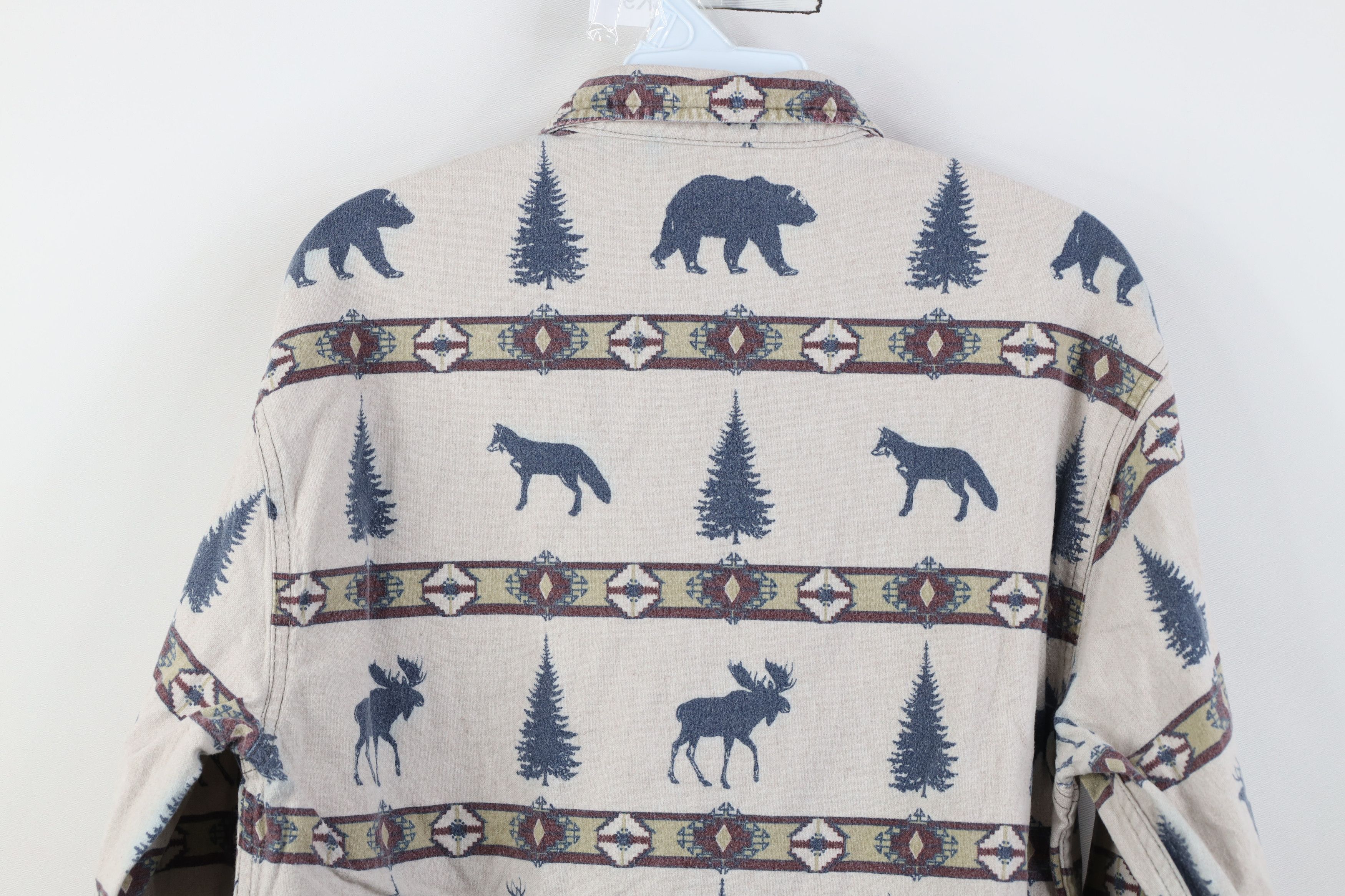 Cabelas Vintage 90s Cabelas Southwestern Animal Chamois Cloth Shirt Size M / US 6-8 / IT 42-44 - 10 Thumbnail