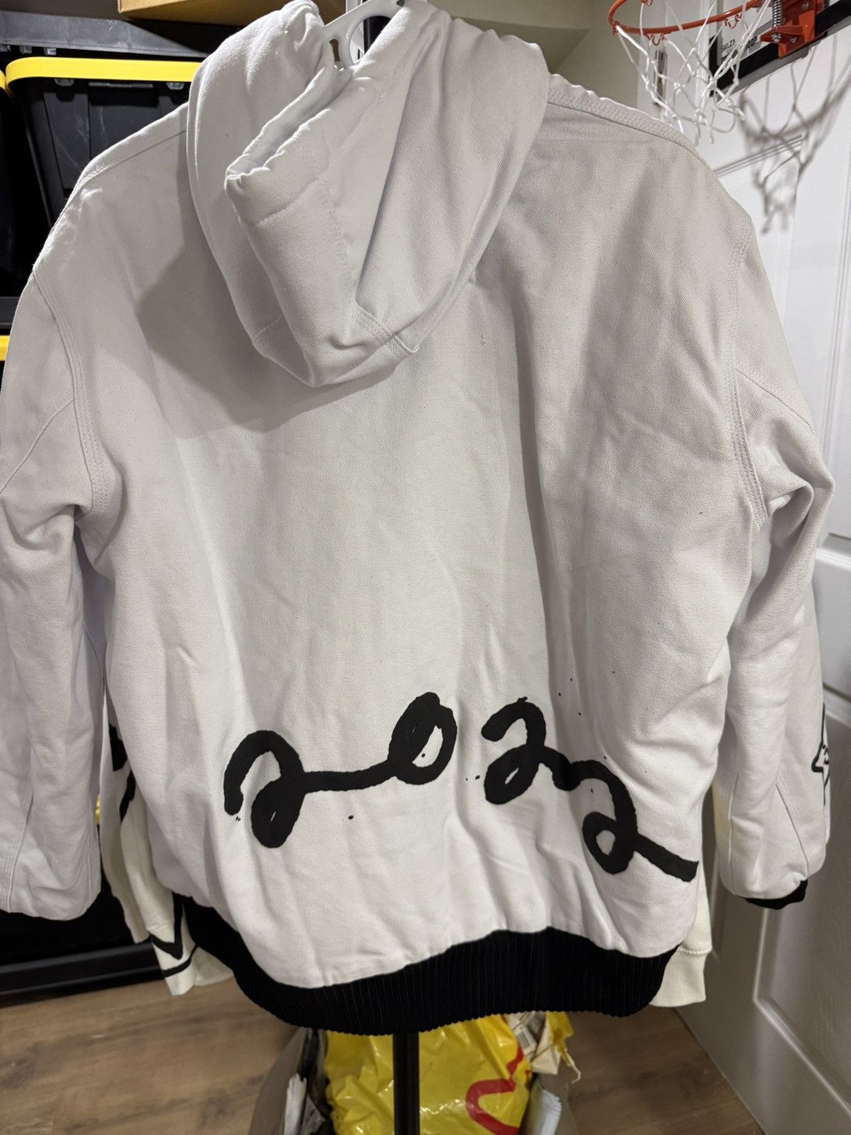 Asspizza Asspizza Work Jacket Puff Print White 2022 Size US M / EU 48-50 / 2 - 2 Thumbnail