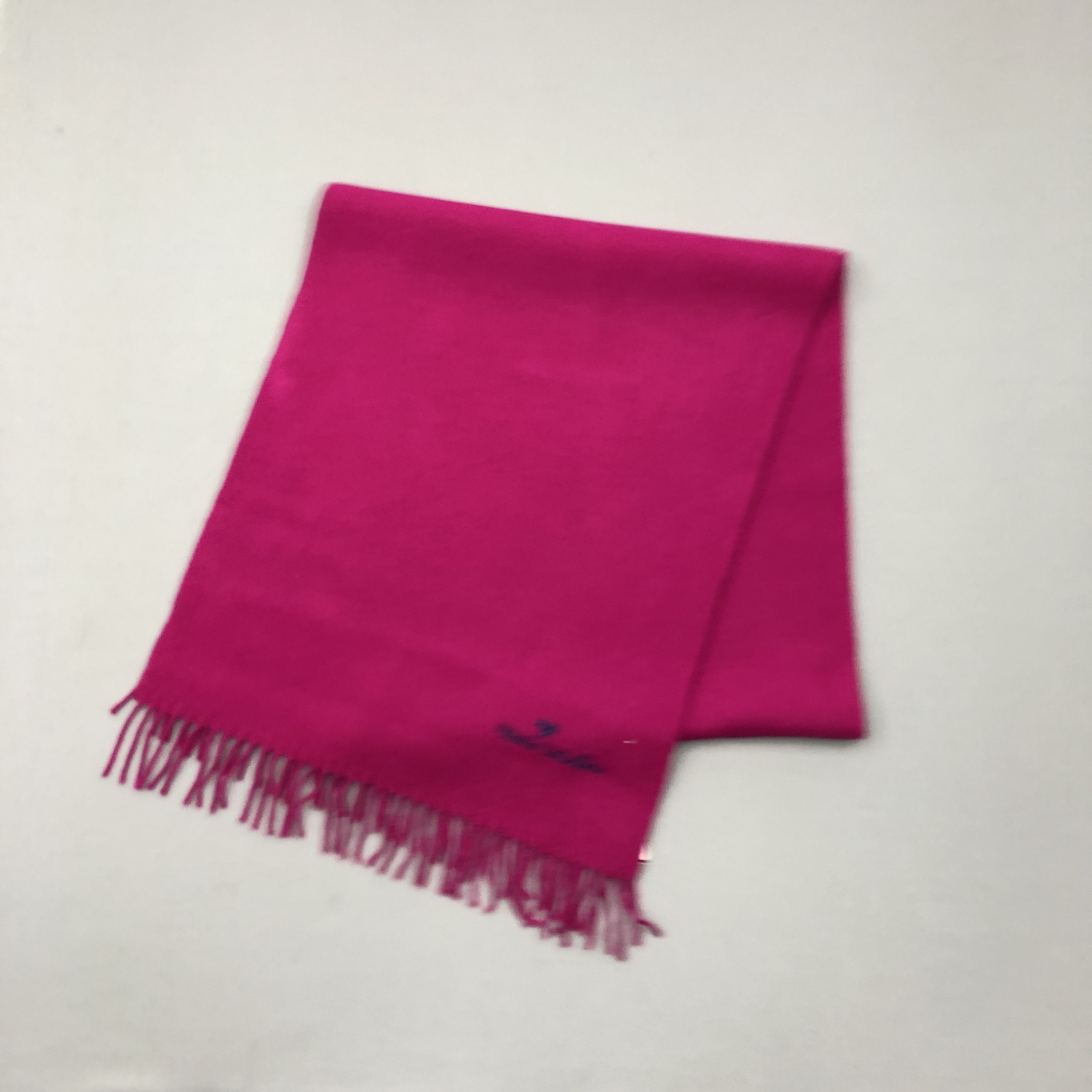 Mario Valentino Vintage Mario Valentino Scarf Muffler Wool Cashmere Scarves Size ONE SIZE - 3 Thumbnail