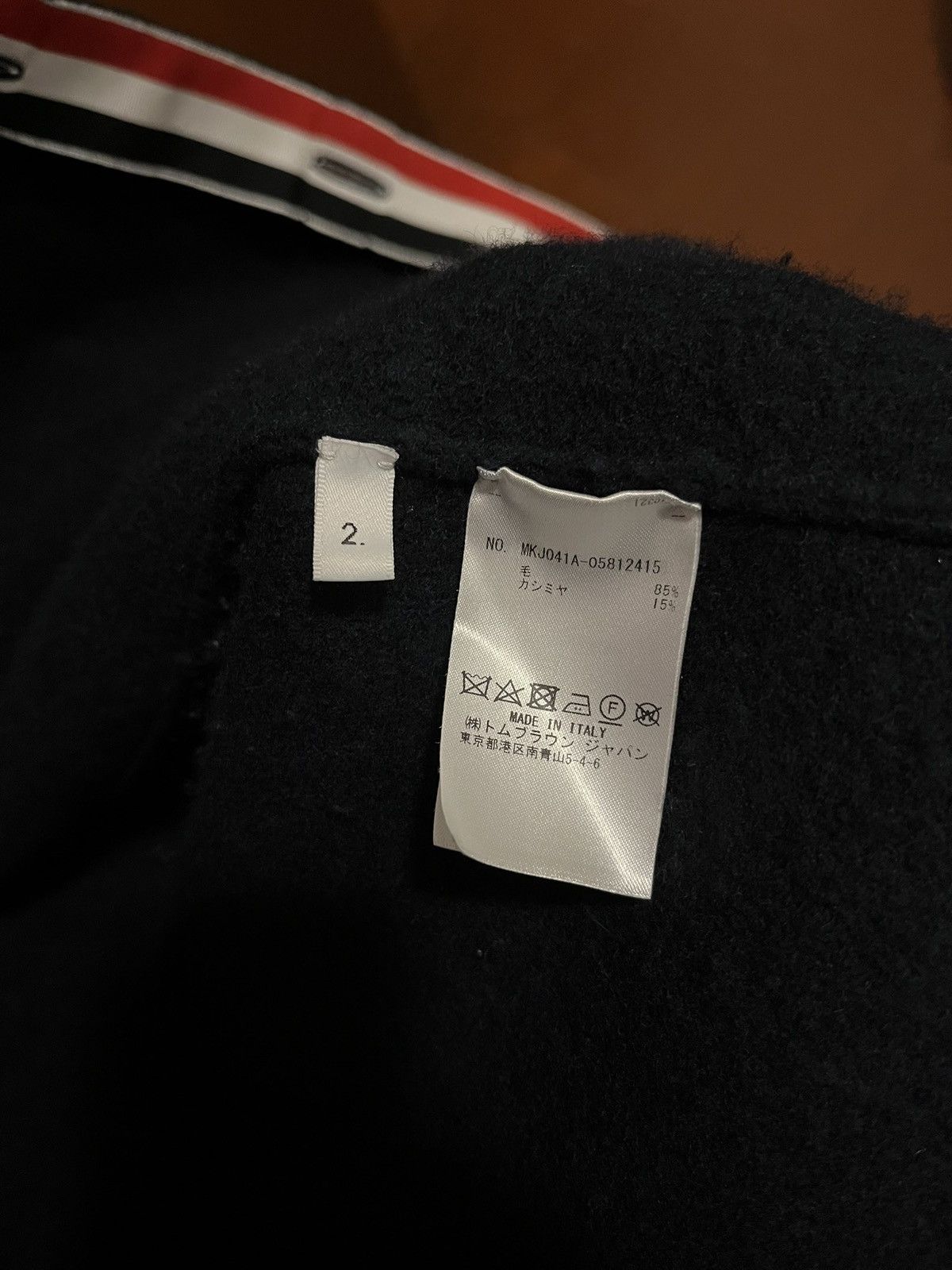 Thom Browne Cashmere overwashed montgomery Size US M / EU 48-50 / 2 - 8 Thumbnail
