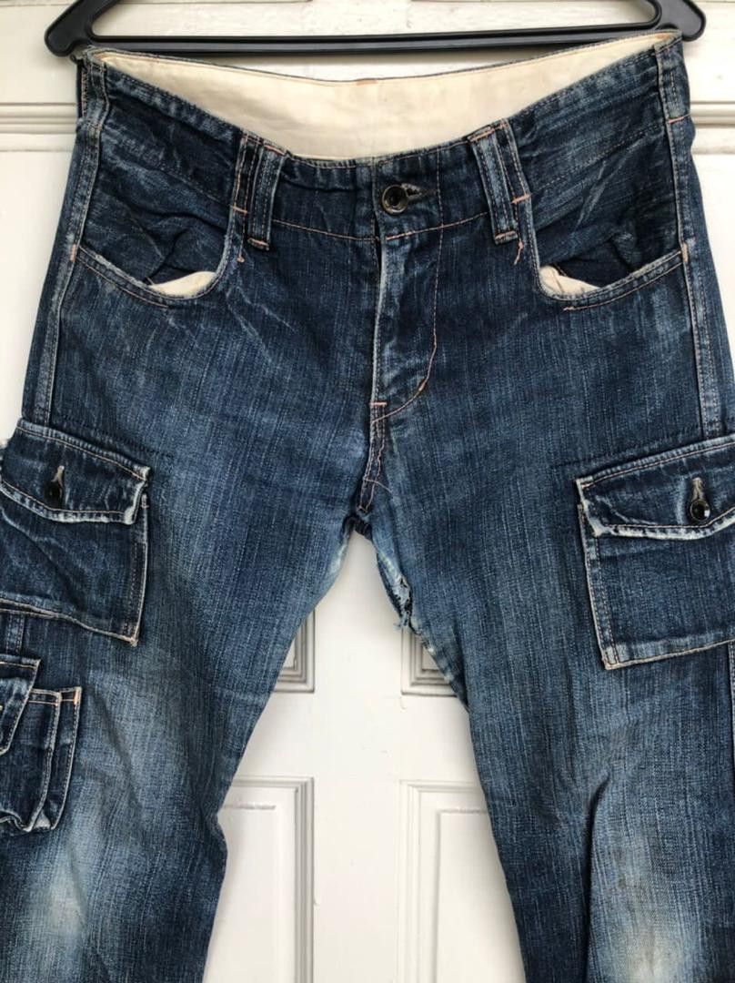 Japanese Brand × Johnbull × KOJIMA GENES Rare Jeans John Bull Kojima Japan with 7 pocket Size US 31 - 6 Thumbnail