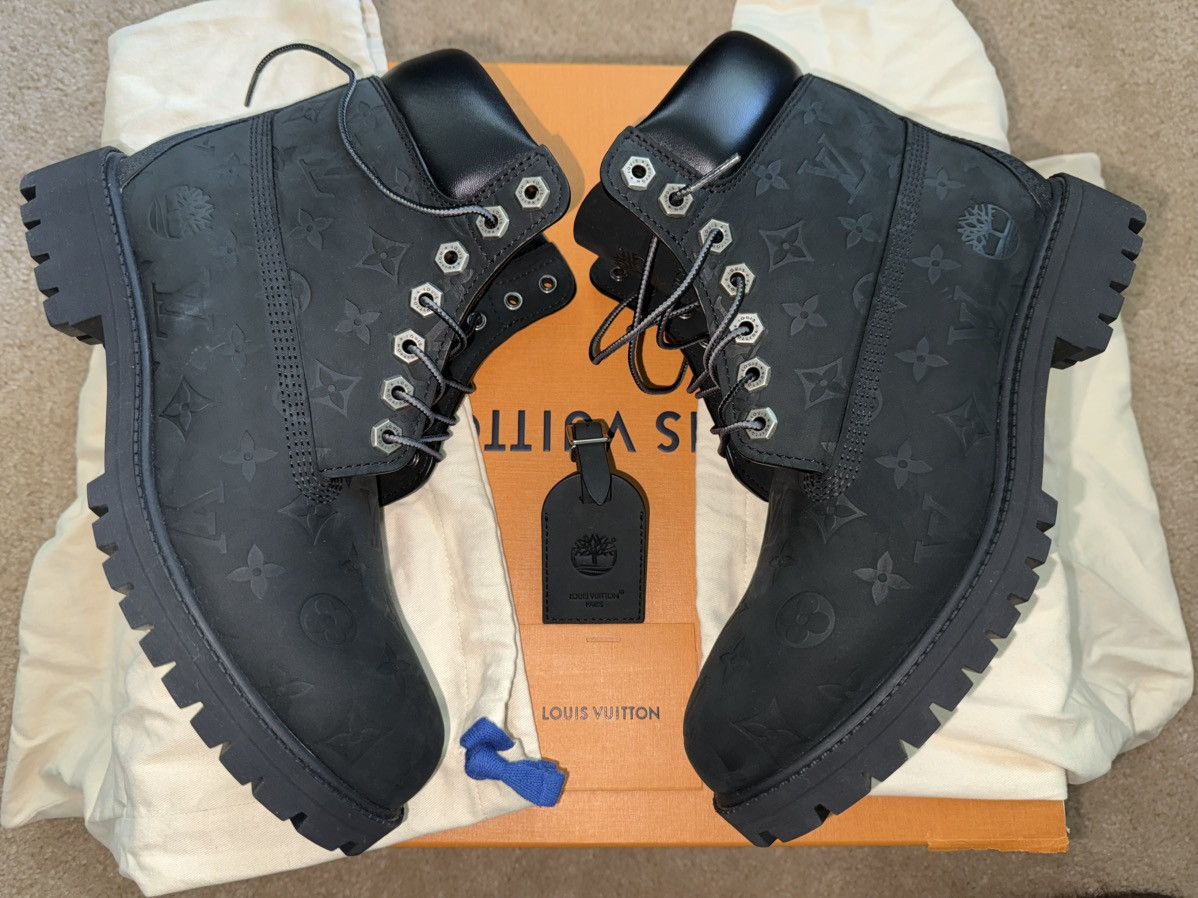 Louis Vuitton Men's Timberland Boot Size US