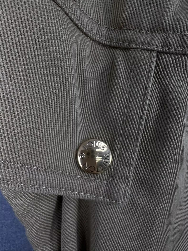 Louis Vuitton Louis Vuitton Old flower leather brand trousers and slacks Size US 36 / EU 52 - 3 Thumbnail
