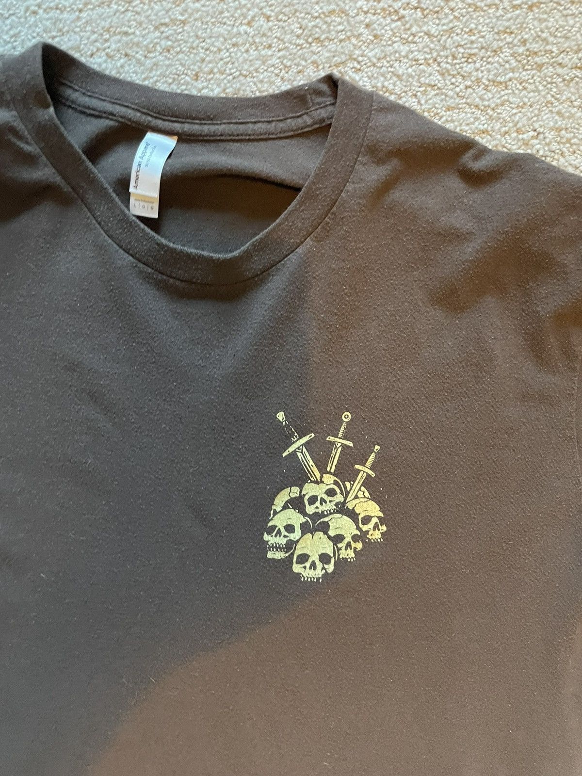 Vintage Brown American apparel single stitch vintage tshirt Size US M / EU 48-50 / 2 - 2 Thumbnail