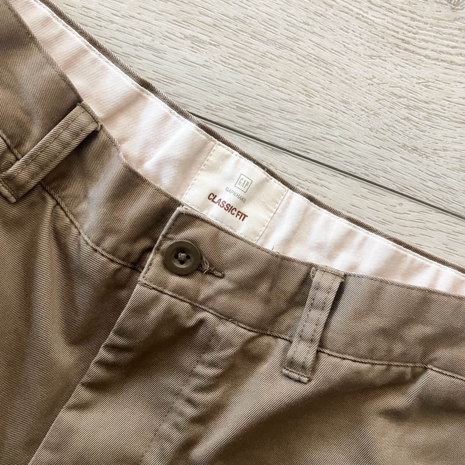 Vintage Vintage Y2K GAP Cotton Chino Flat Front Pant Size US 32 / EU 48 - 3 Thumbnail