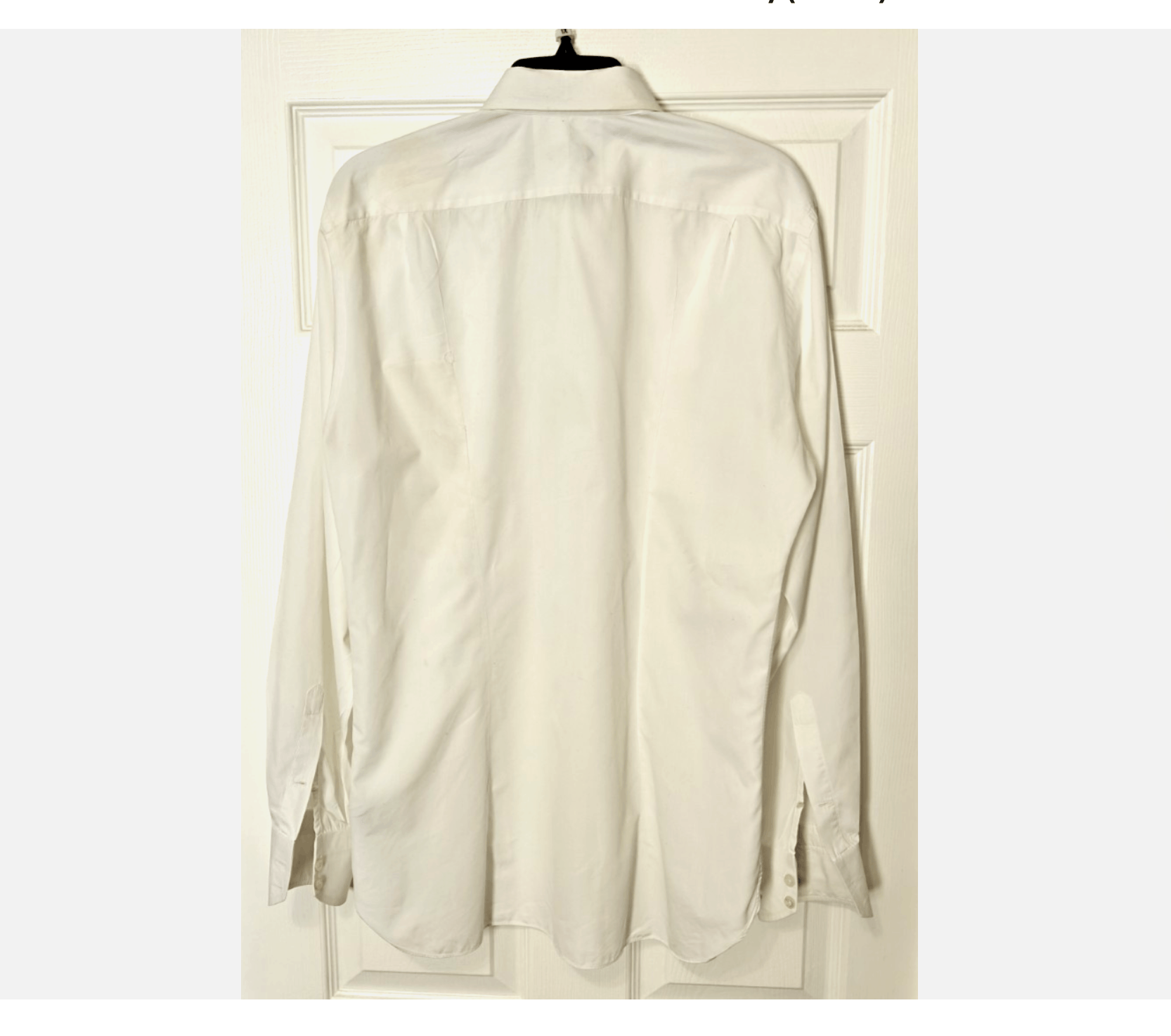 Tom Ford Classic White Dress Shirt 42/16.5 Made in Switzerland Size US L / EU 52-54 / 3 - 2 Thumbnail