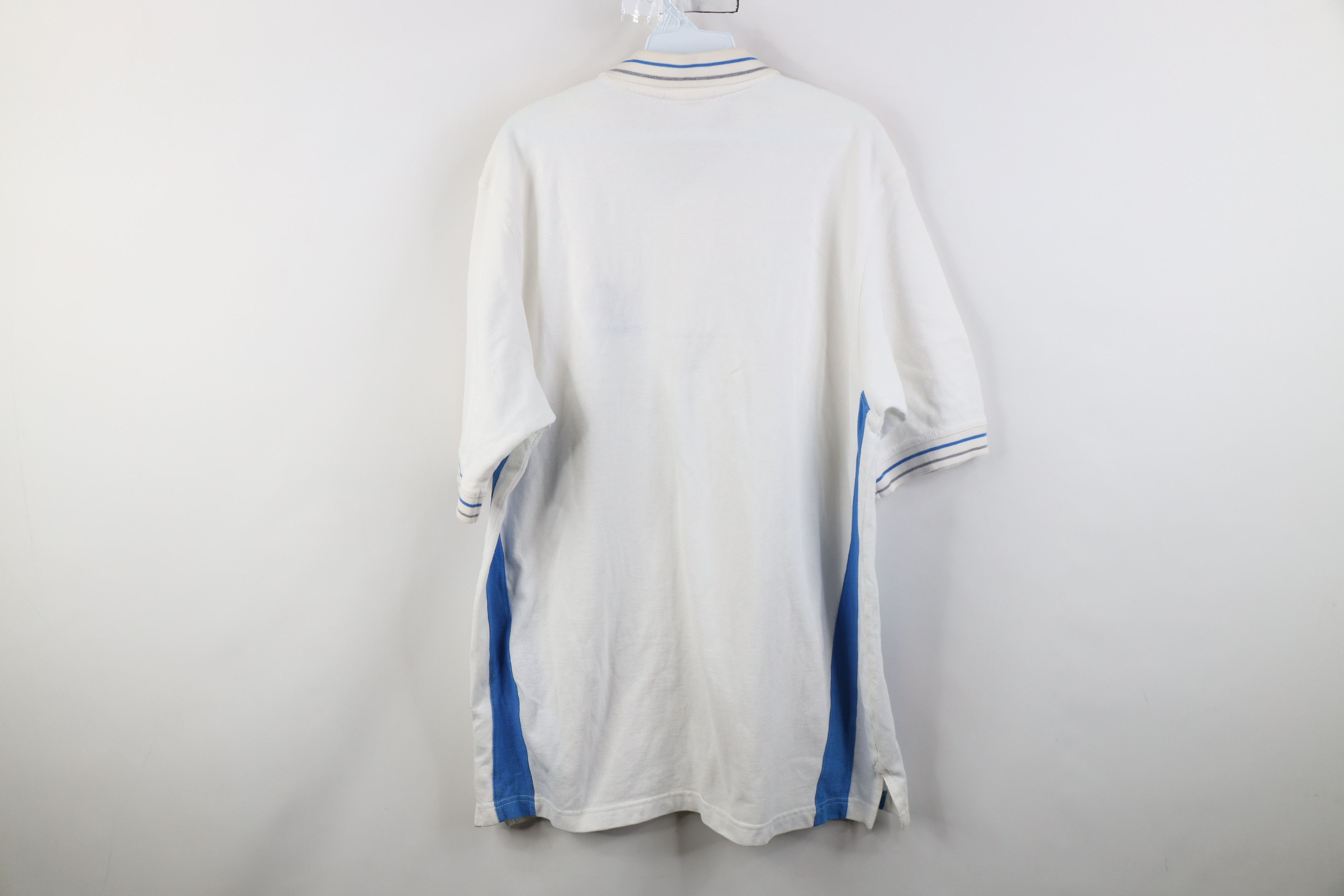 Vintage Vintage NFL Detroit Lions Football Golf Polo Shirt White Size US L / EU 52-54 / 3 - 13 Thumbnail