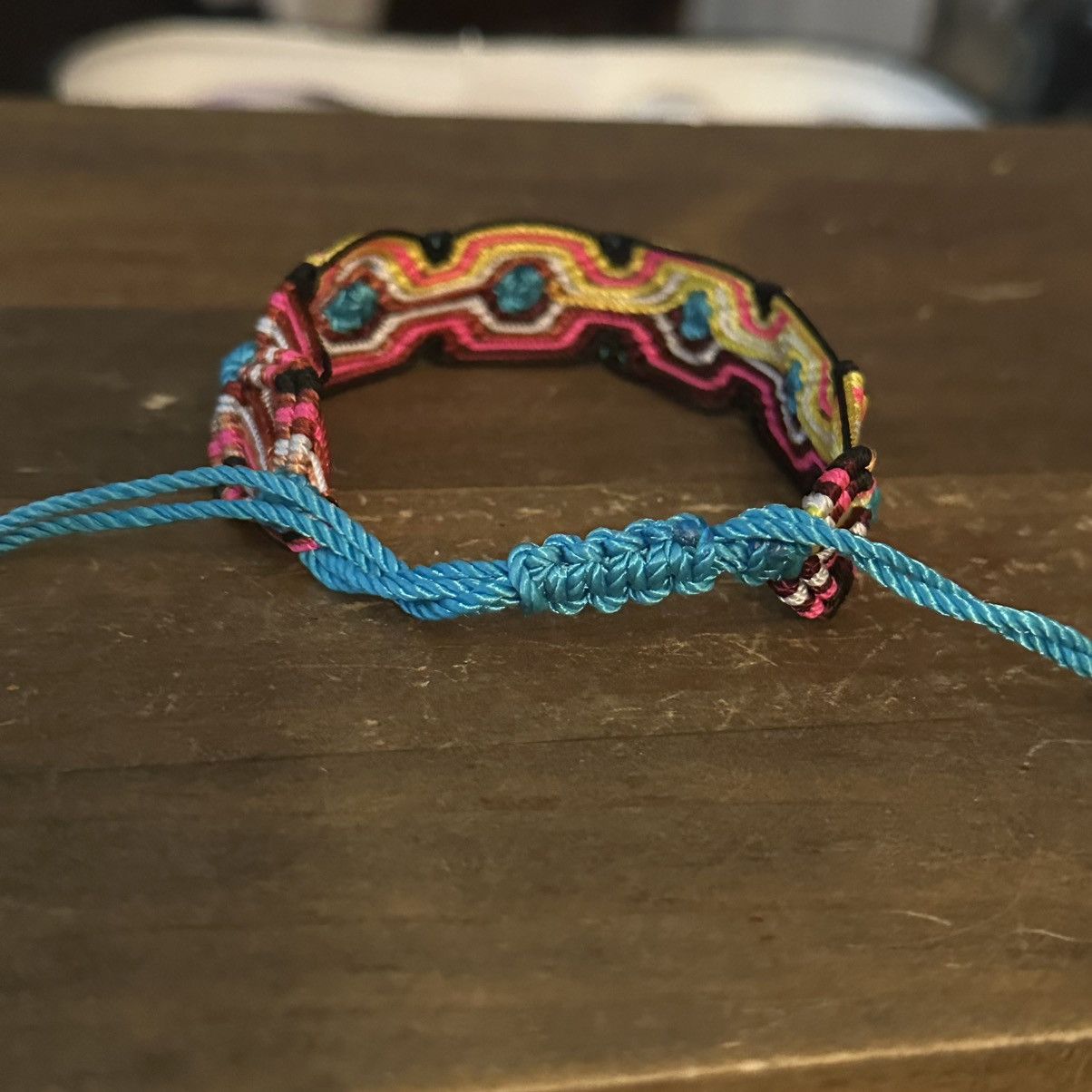 Other Multicolor boho woven adjustable bracelet Size ONE SIZE - 4 Thumbnail