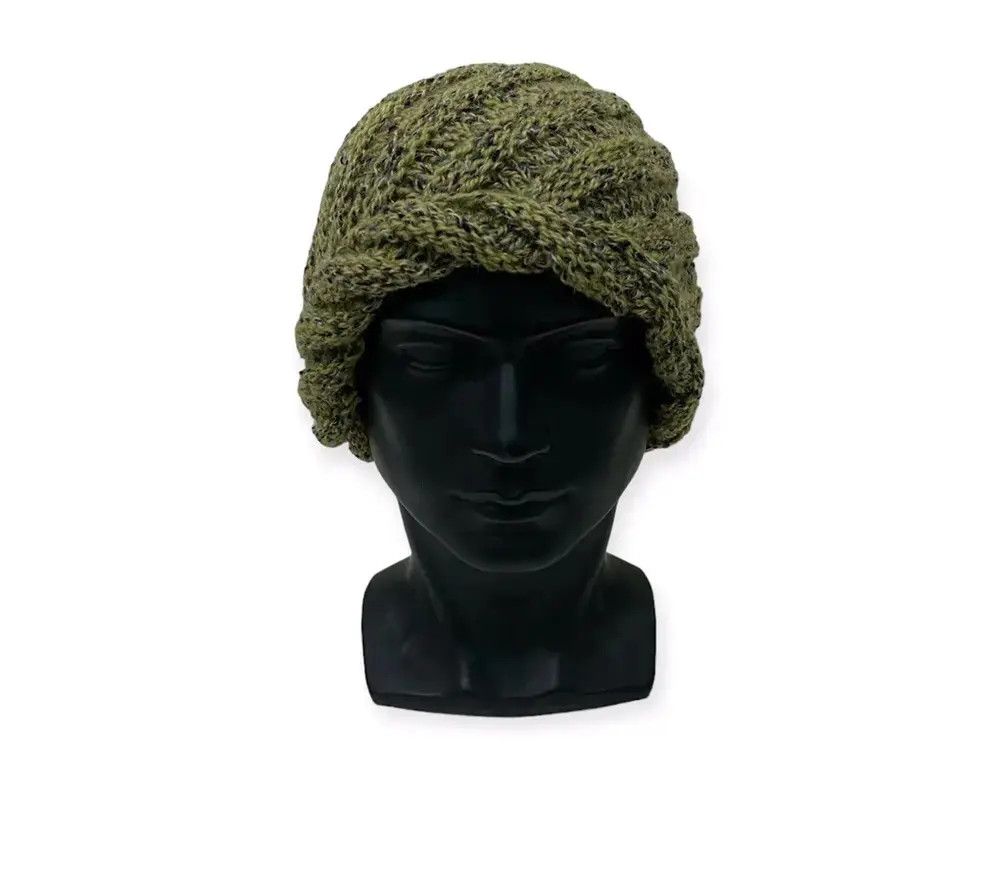 Japanese Brand Japanese Brand Turban Style Beanie Hat Size ONE SIZE - 1 Thumbnail