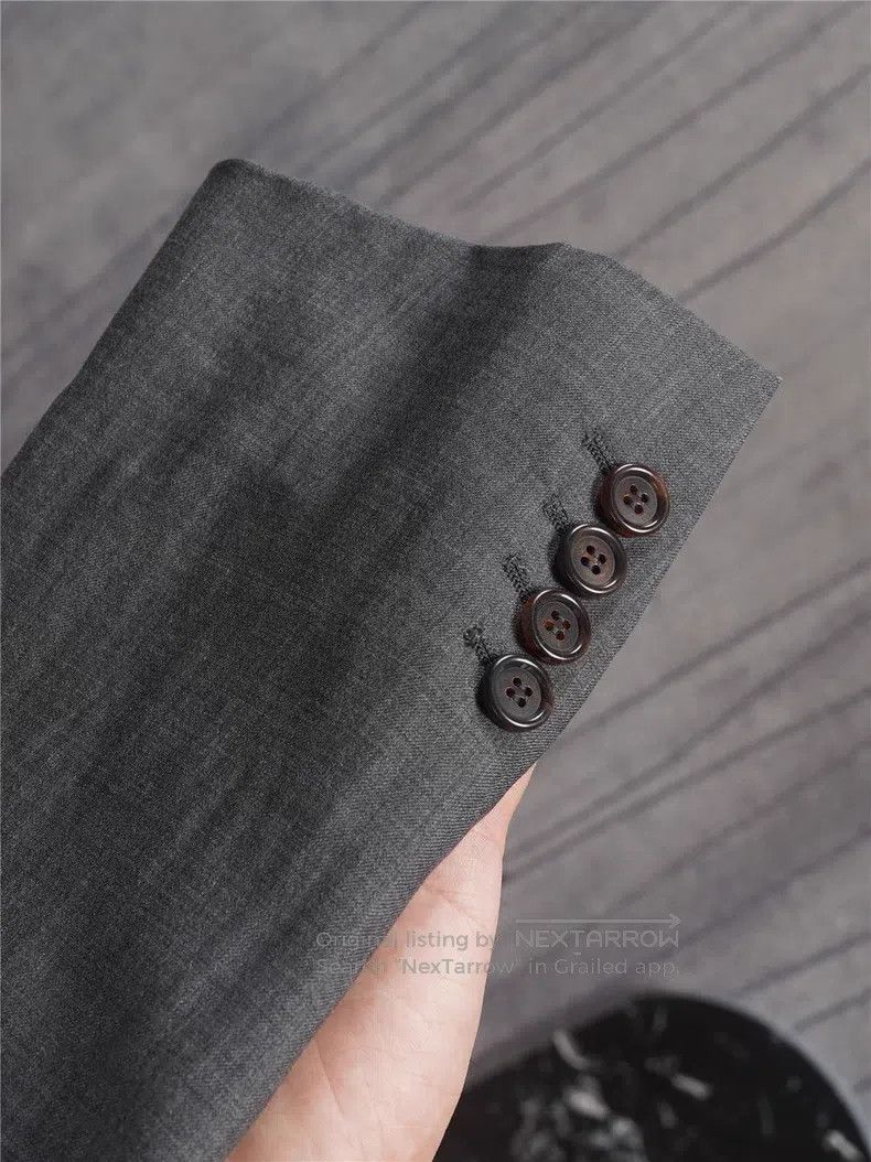 Brunello Cucinelli Brunello Cucinelli Lightweight Pure Cashmere Blazer Size 50L - 8 Thumbnail
