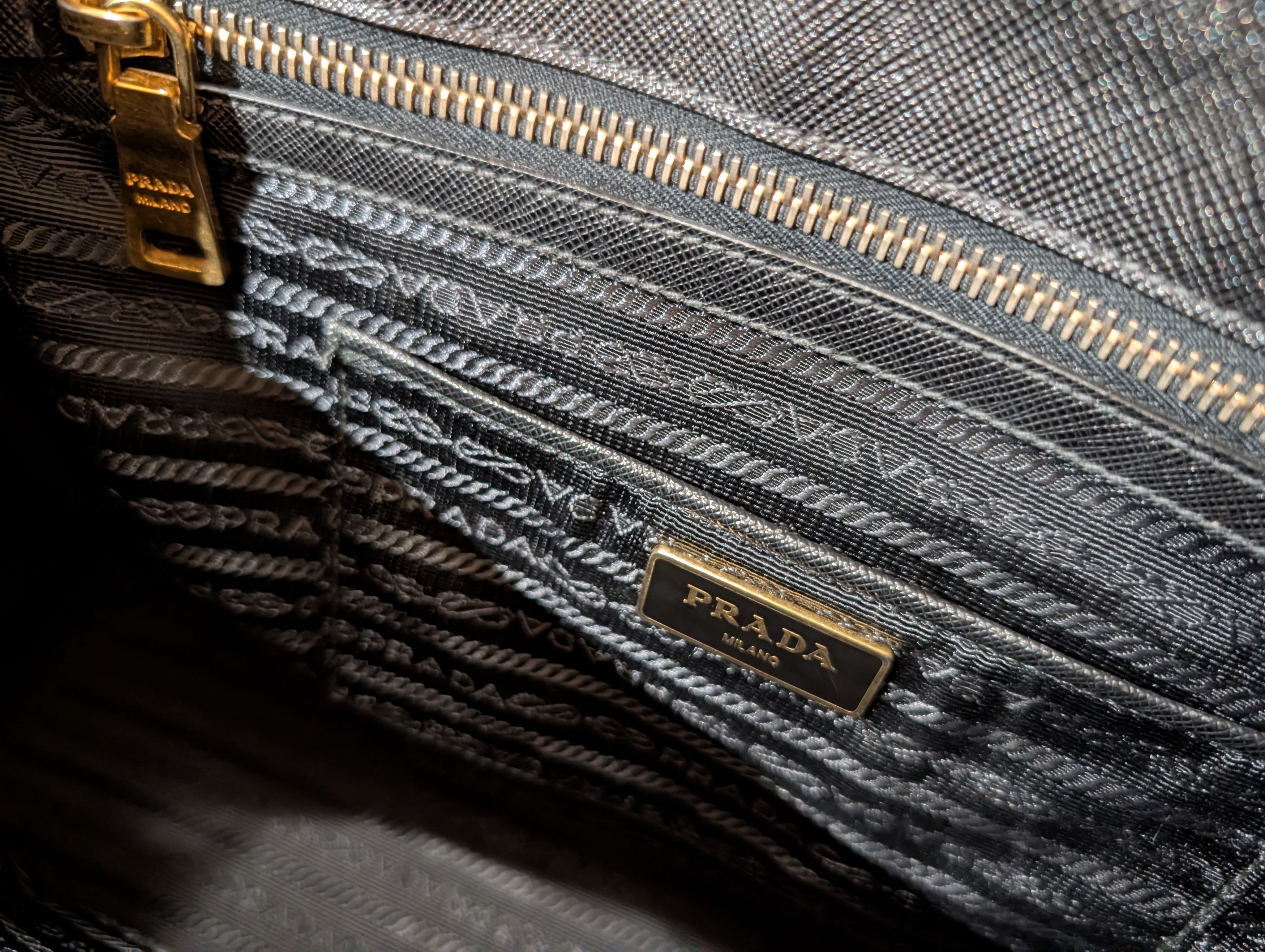 Prada PRADA Black Saffiano Top Handle Bag Size ONE SIZE - 9 Thumbnail