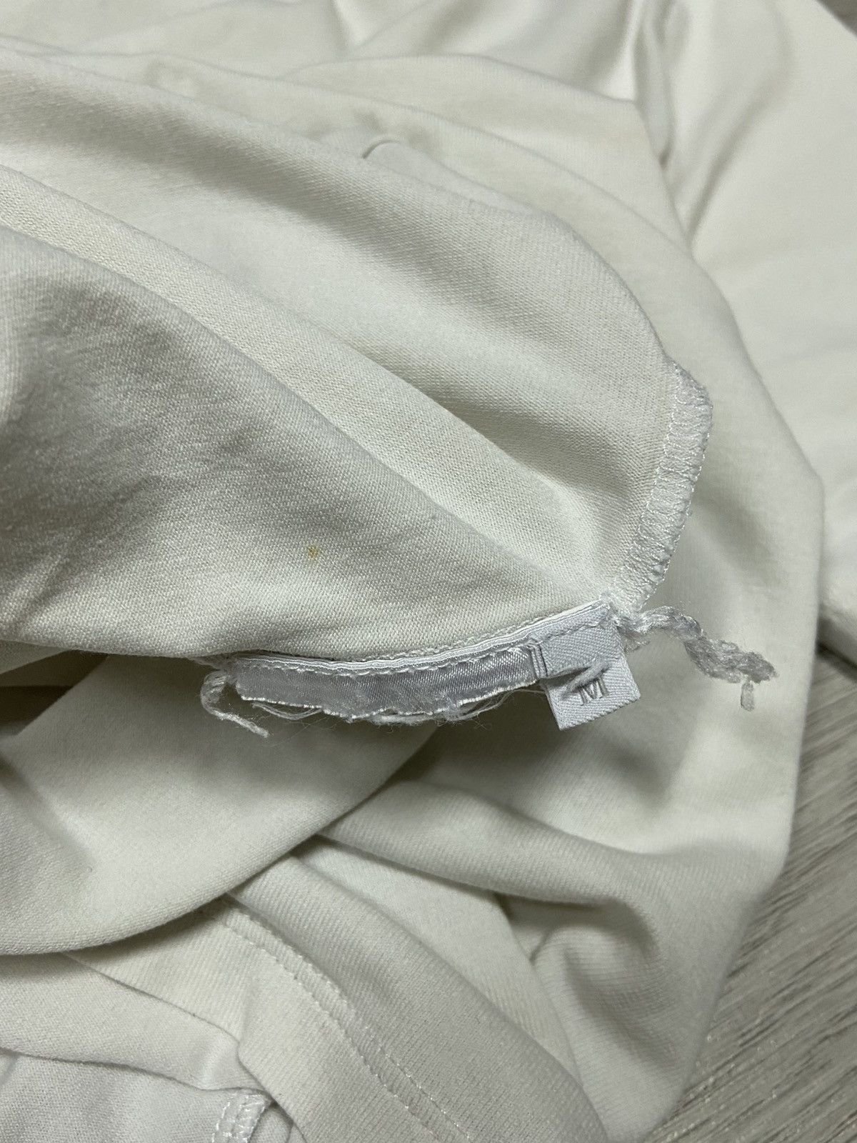 Prada Prada nylon pocket white tab tee shirt Size US M / EU 48-50 / 2 - 5 Thumbnail