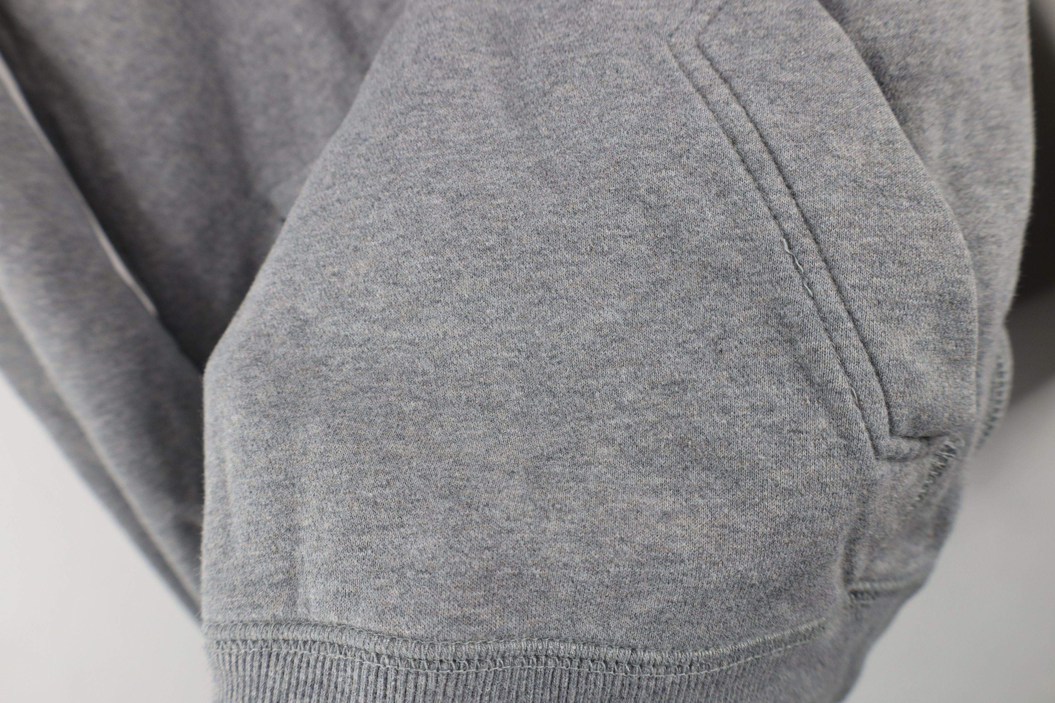 Nike × Vintage Vintage Y2K Nike Scott Mini Swoosh Hoodie Sweatshirt Gray Size US S / EU 44-46 / 1 - 6 Thumbnail