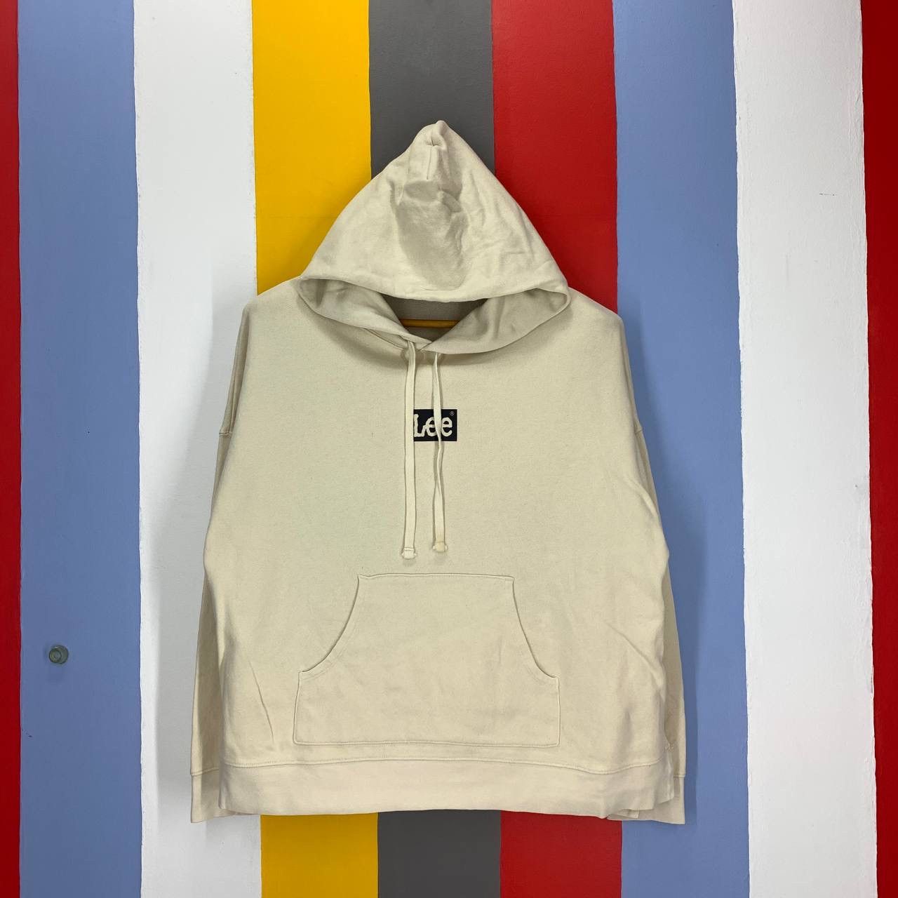 Lee LEE Center Logo Hoodie Pullover #2430-13 Size US L / EU 52-54 / 3 - 1 Thumbnail