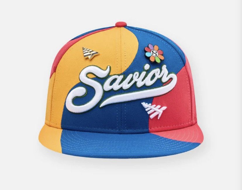 Paper Planes Jae Tips x Paper Planes SAVIOR Pinwheel Fitted Hat Size ONE SIZE - 1 Thumbnail