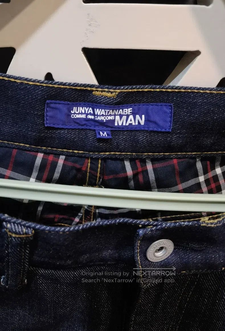 Junya Watanabe Junya Watanabe size M Classic Patchwork Patchwork Denim Pa Size US 27 - 3 Thumbnail