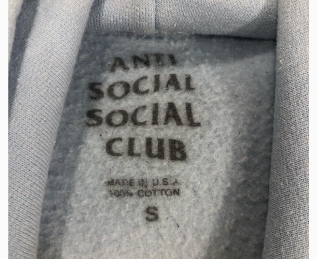 Anti Social Social Club Anti Social Social Club (ASSC) Mind Games Hoodie! Blue, NEW! Size US S / EU 44-46 / 1 - 7 Thumbnail