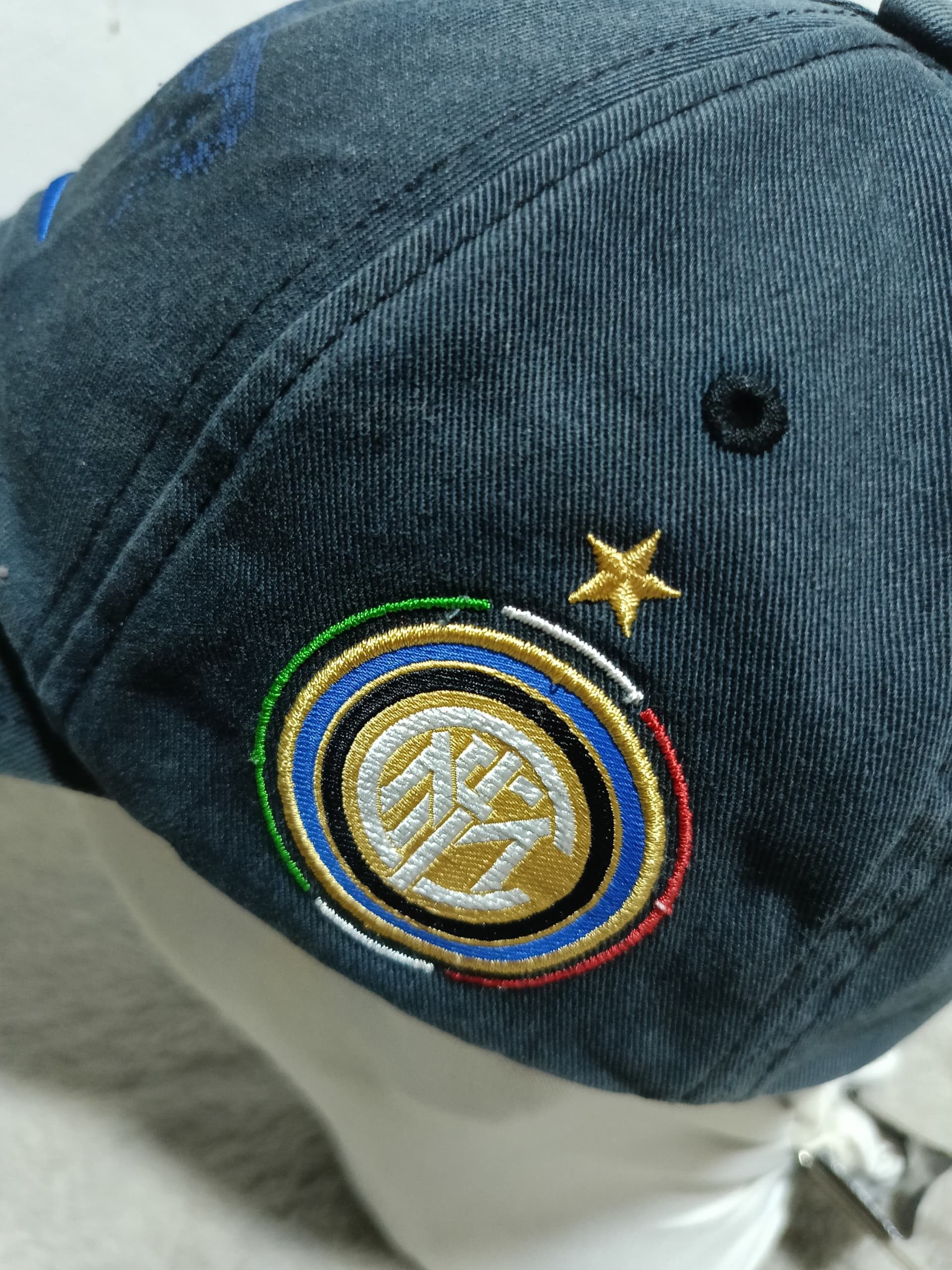 Nike 🔥VTG🔥00's NIKE INTER MILAN NAVY FADED Size ONE SIZE - 5 Thumbnail