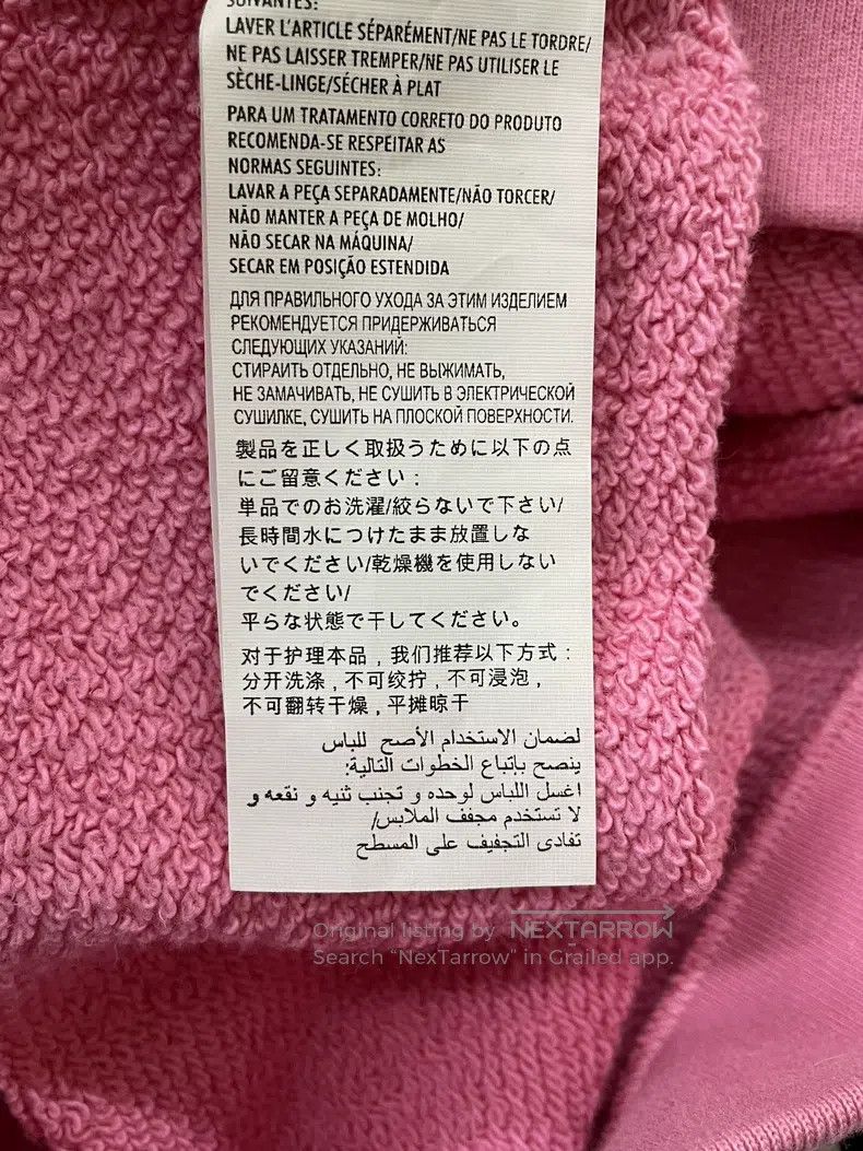 Gucci Gucci Pink apple sequin logo hooded sweatshirt Size S / US 4 / IT 40 - 7 Thumbnail