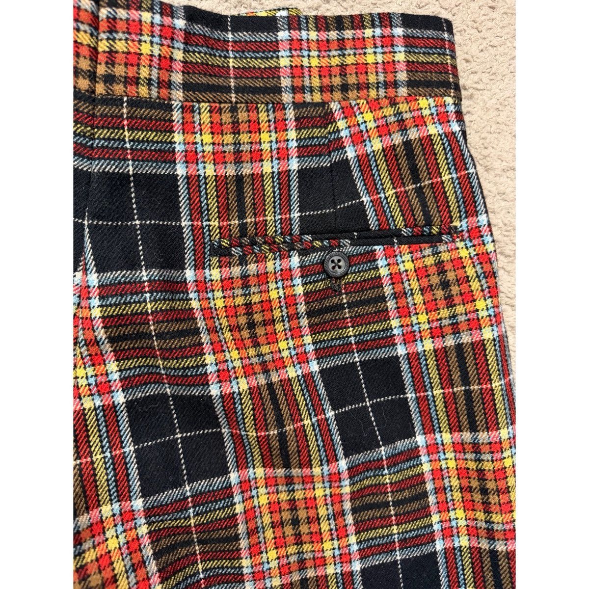 Vintage VINTAGE PLAID FLARE PANTS Size US 32 / EU 48 - 10 Thumbnail