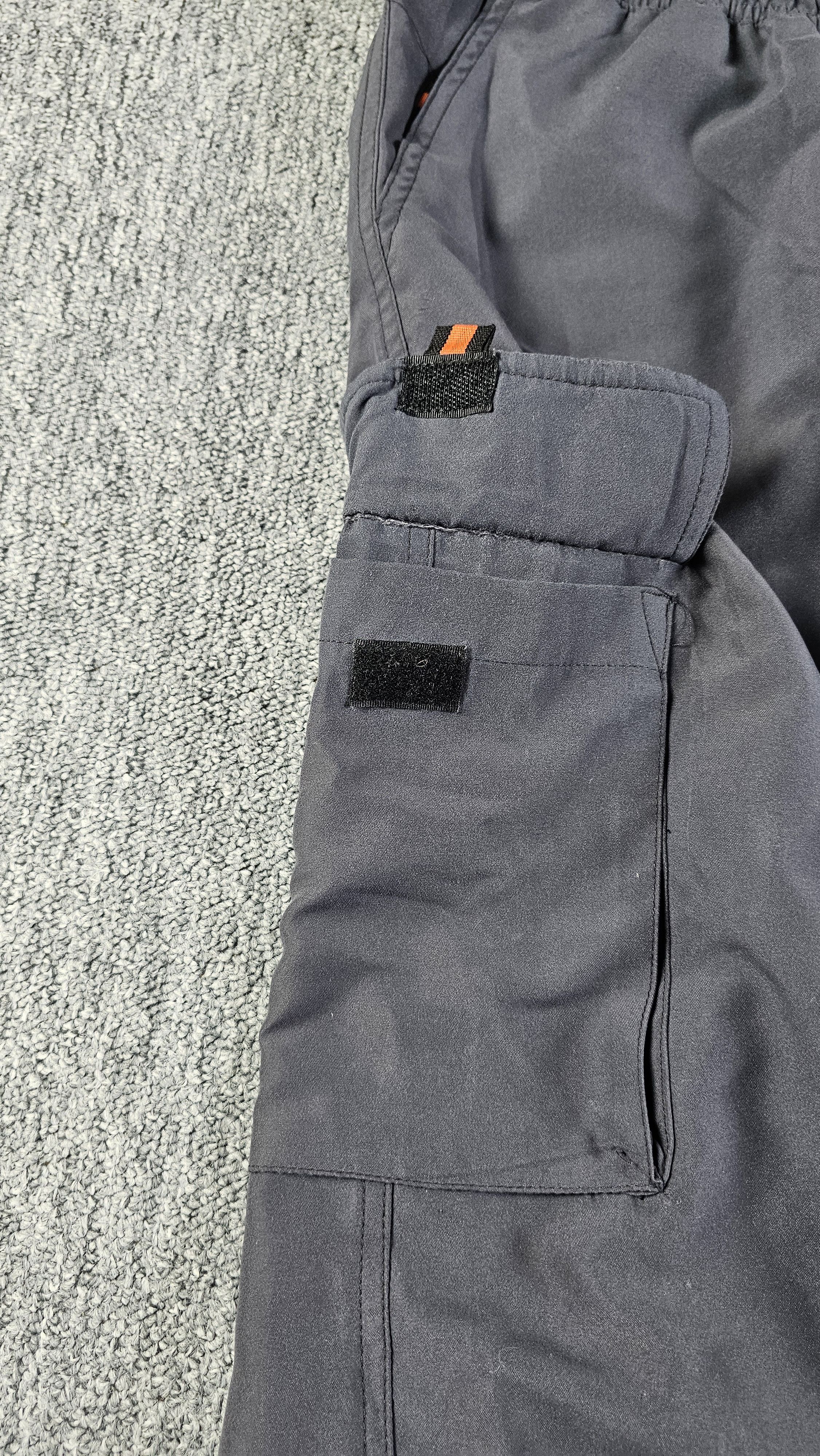 Nike Vintage 90s Nike Premier Cargo Shorts XL Gray Baggy Swoosh Size US 42 / EU 58 - 7 Thumbnail