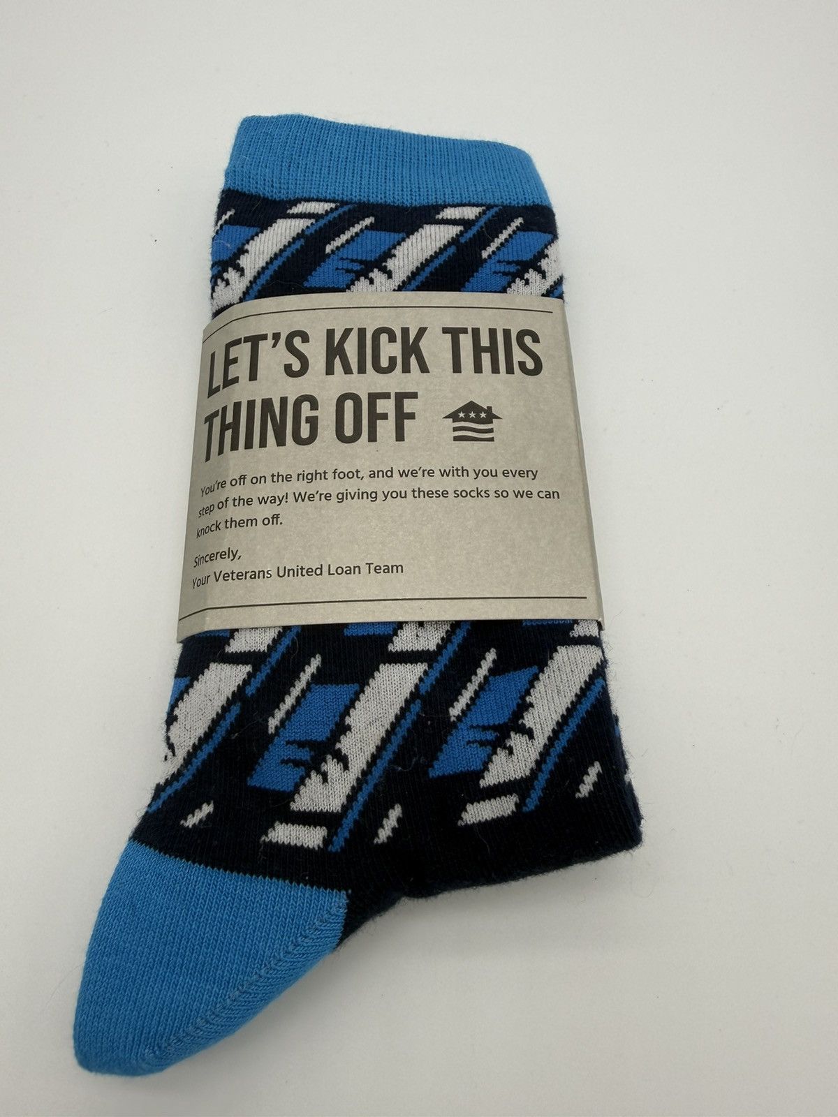 Other Veterans United Home Loans One Size Crew Socks Blue Navy Size ONE SIZE - 1 Thumbnail