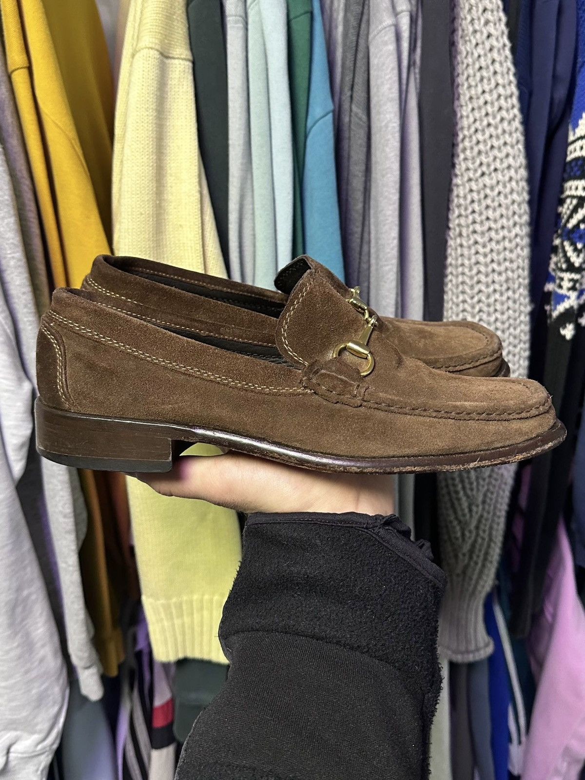 Loake Vintage Loake Mens Loafers US 8 Gucci Style Size US 8 / EU 41 - 2 Thumbnail