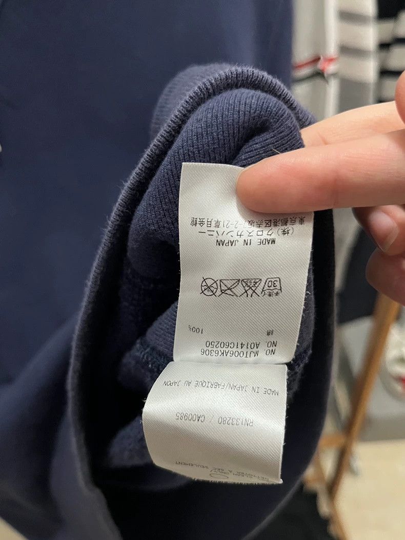 Thom Browne thom browneClassic four-striped blue sweatshirt 2503-Nextar Size US S / EU 44-46 / 1 - 6 Thumbnail