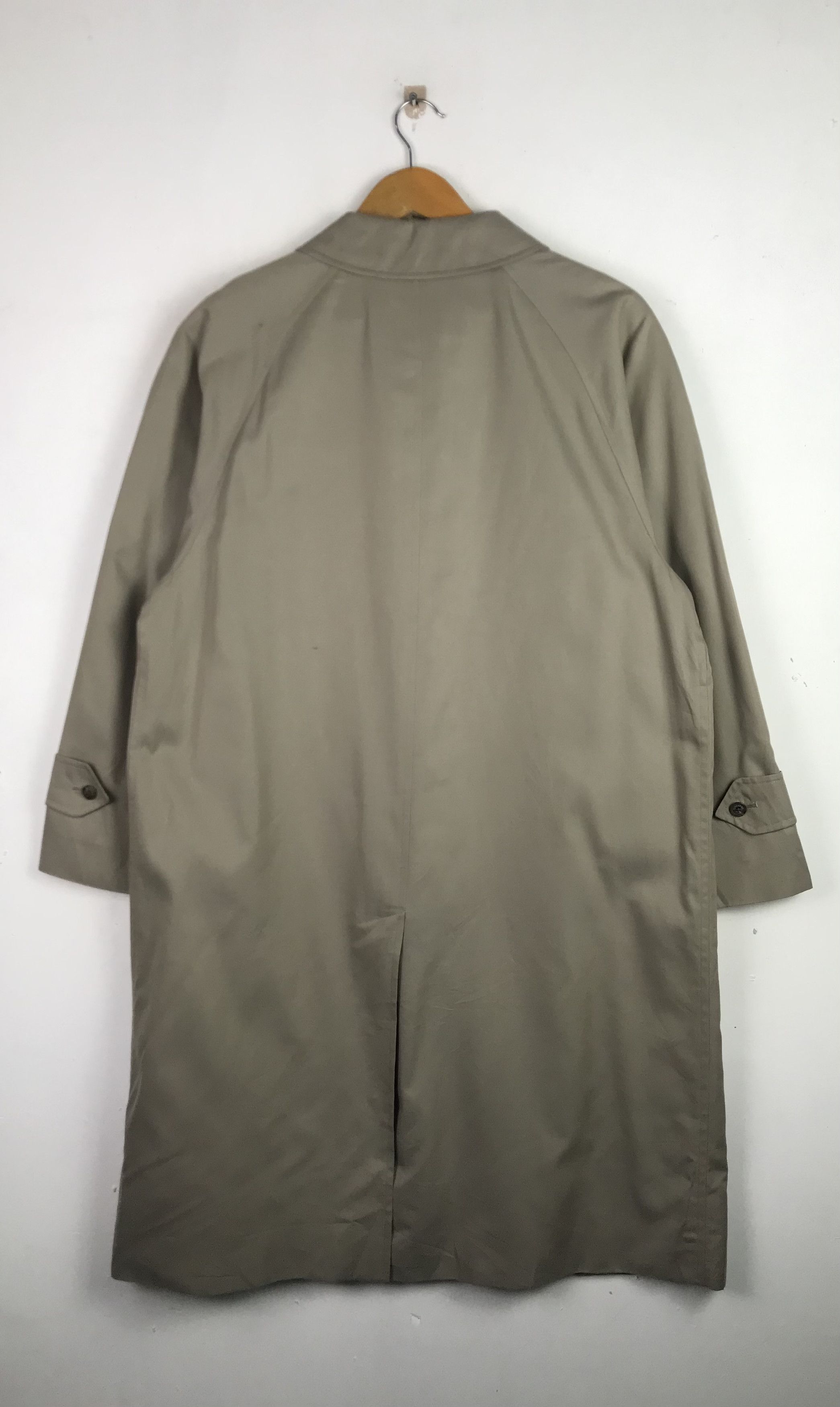 Burberry Vintage Burberry Luxury Long Trench Coat Jacket Size US XL / EU 56 / 4 - 2 Thumbnail