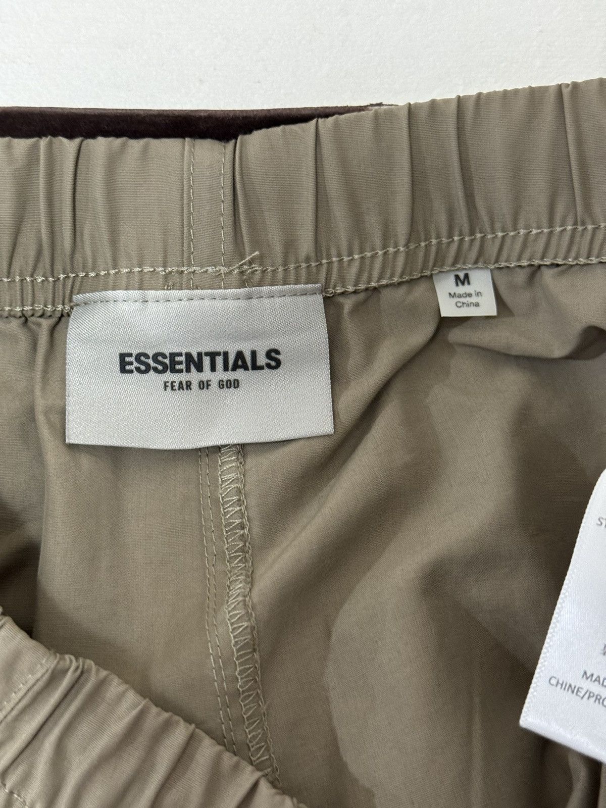 Fear of God 🔥Fear of God Essentials Taupe Track Pants SZ Medium Size US 32 / EU 48 - 12 Thumbnail