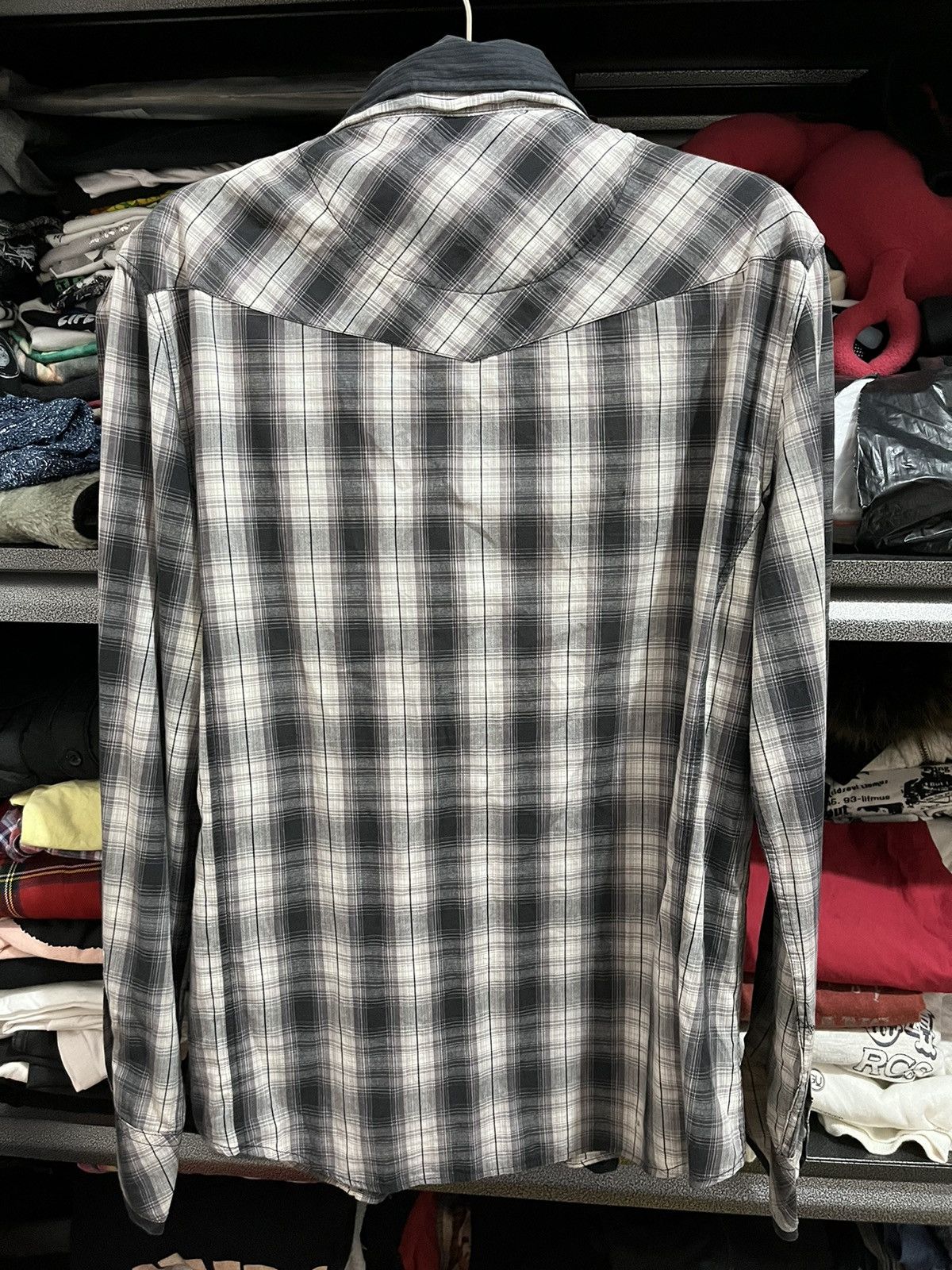 Hysteric Glamour 🖤BLACKDAY🖤Omke double layer shirt Size US M / EU 48-50 / 2 - 3 Thumbnail