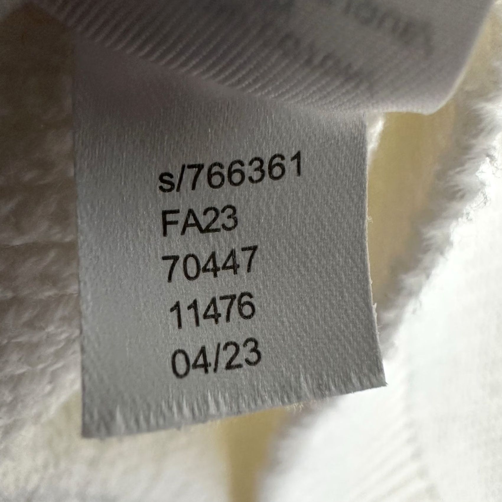 Loft LOFT Sweater Womens Medium Ivory Long Sleeve Ribbed V-Neck Cotton Blend GUC Size M / US 6-8 / IT 42-44 - 5 Thumbnail