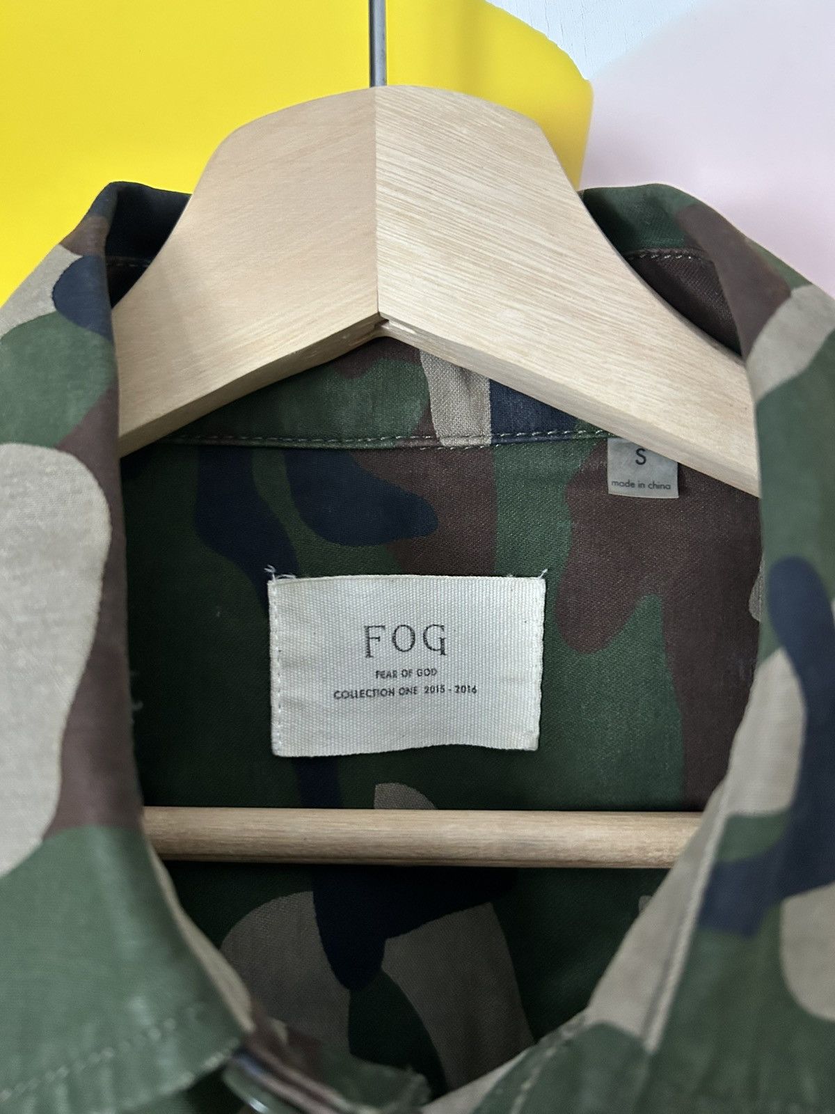 FOG × Fear of God FW15-16 Fear of God Camouflage Technical Light Jacket Size US S / EU 44-46 / 1 - 2 Thumbnail