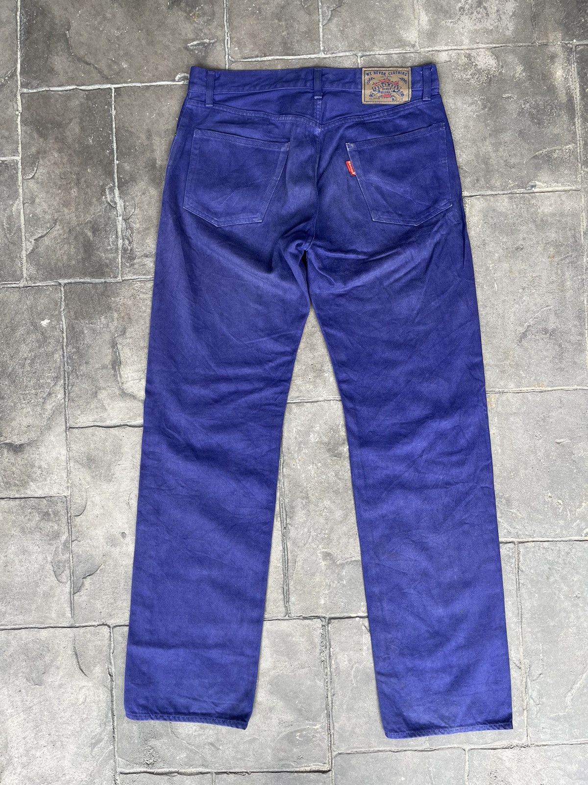 HOLLYWOOD RANCH MARKET JAPAN MADE Hollywood Ranch Market Selvedge Blue Size US 32 / EU 48 - 1 Thumbnail