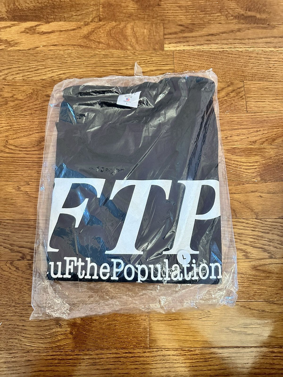 Fuck The Population FTP OG Logo Tee Black Sz L Size US L / EU 52-54 / 3 - 2 Thumbnail