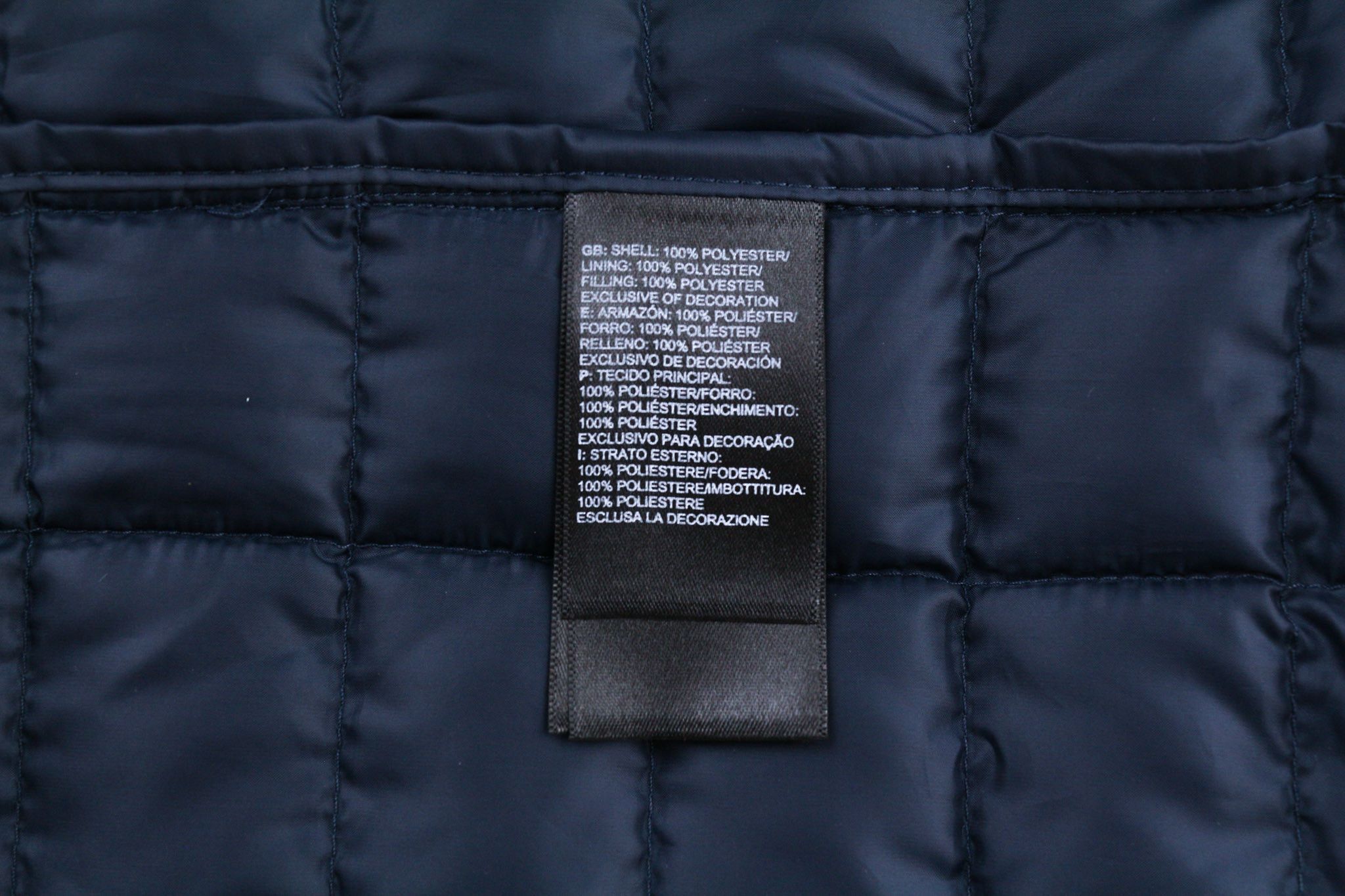 The North Face T93Y3N XL Thermoball Eco High Neck Lined Blue Jacket 79749 Size US XL / EU 56 / 4 - 9 Thumbnail